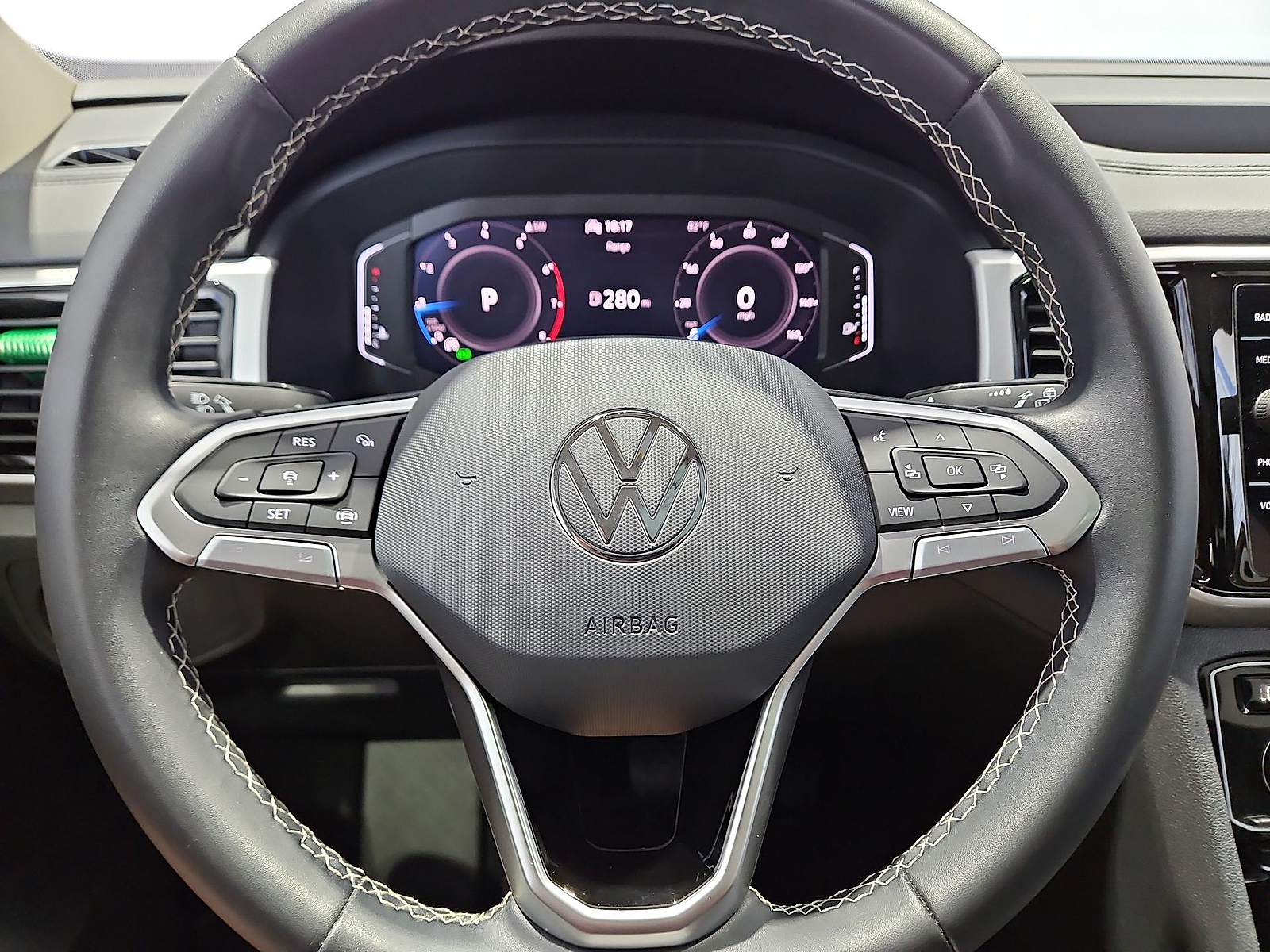 2023 Volkswagen Atlas 2.0T SE w/Technology Red Metallic at Street VW of Amarillo