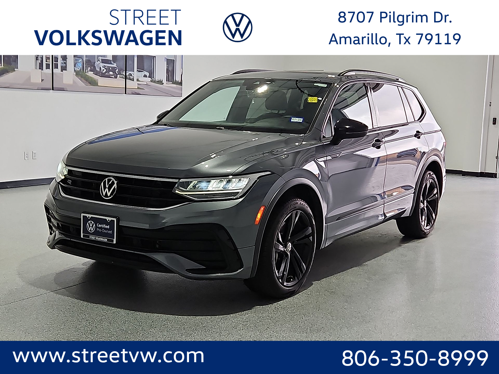 2023 Volkswagen Tiguan 2.0T SE R-Line Black - 0