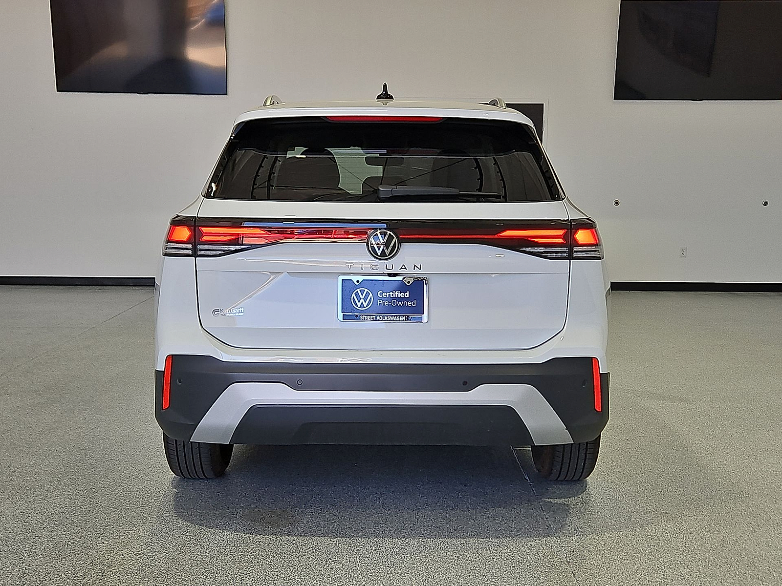 2025 Volkswagen Tiguan 2.0T S Pure White at Street VW of Amarillo
