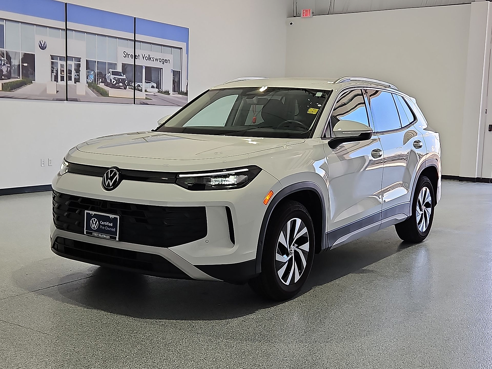2025 Volkswagen Tiguan 2.0T S Pure White at Street VW of Amarillo