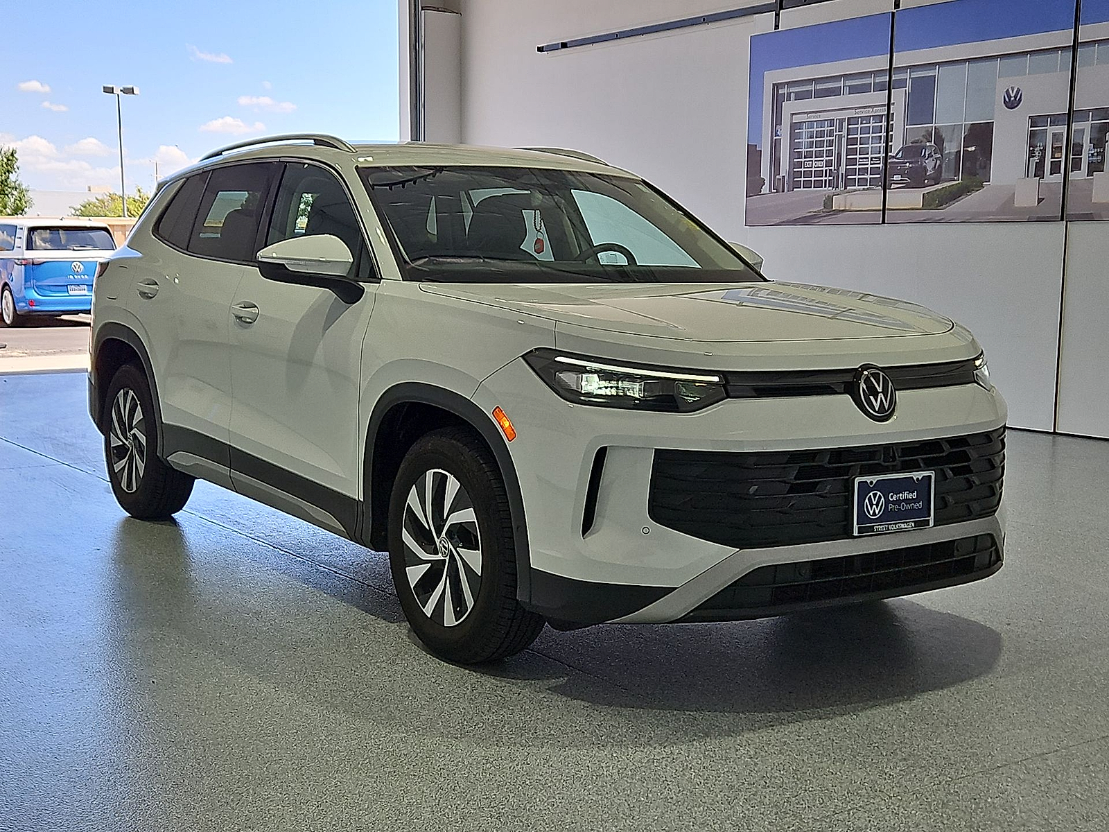 2025 Volkswagen Tiguan 2.0T S Pure White at Street VW of Amarillo