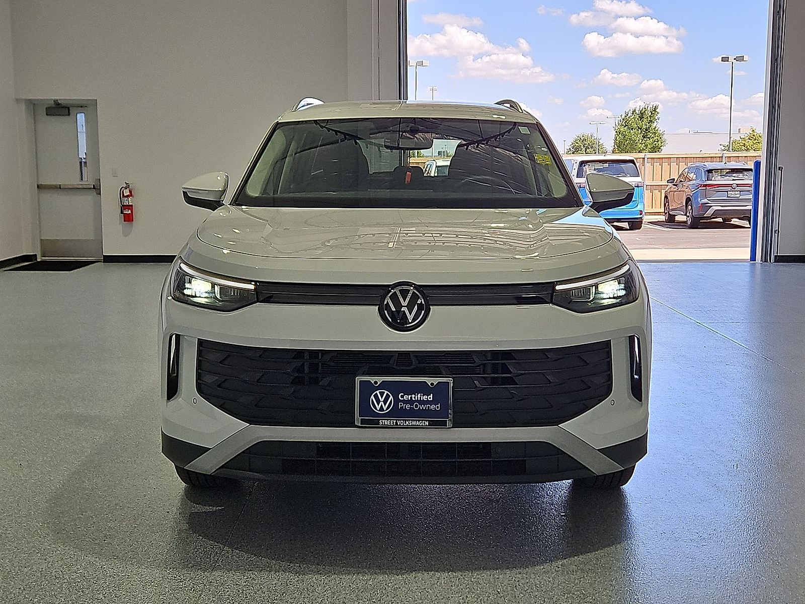 2025 Volkswagen Tiguan 2.0T S Pure White at Street VW of Amarillo