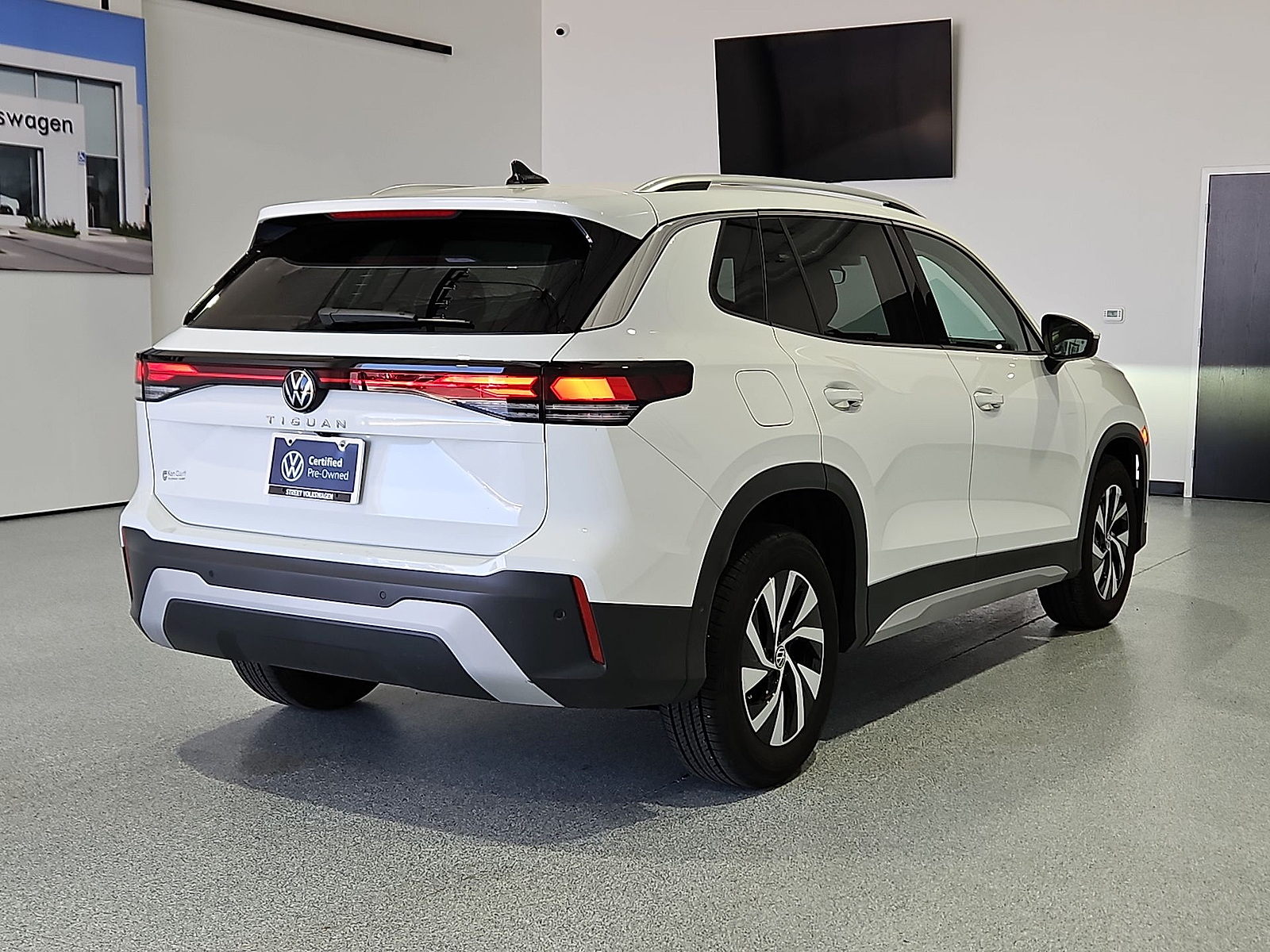 2025 Volkswagen Tiguan 2.0T S Pure White at Street VW of Amarillo