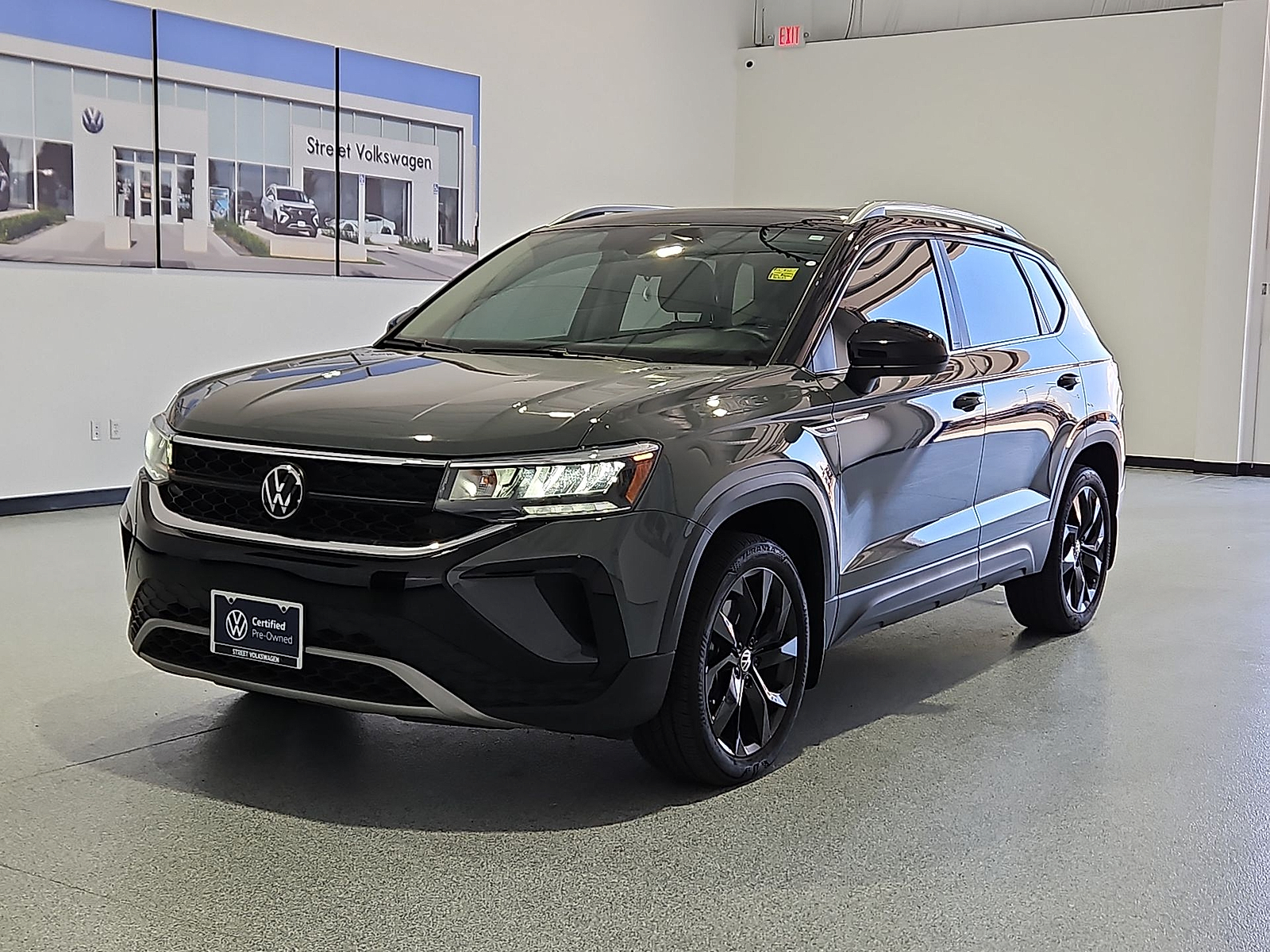 2023 Volkswagen Taos 1.5T SE Black at Street VW of Amarillo