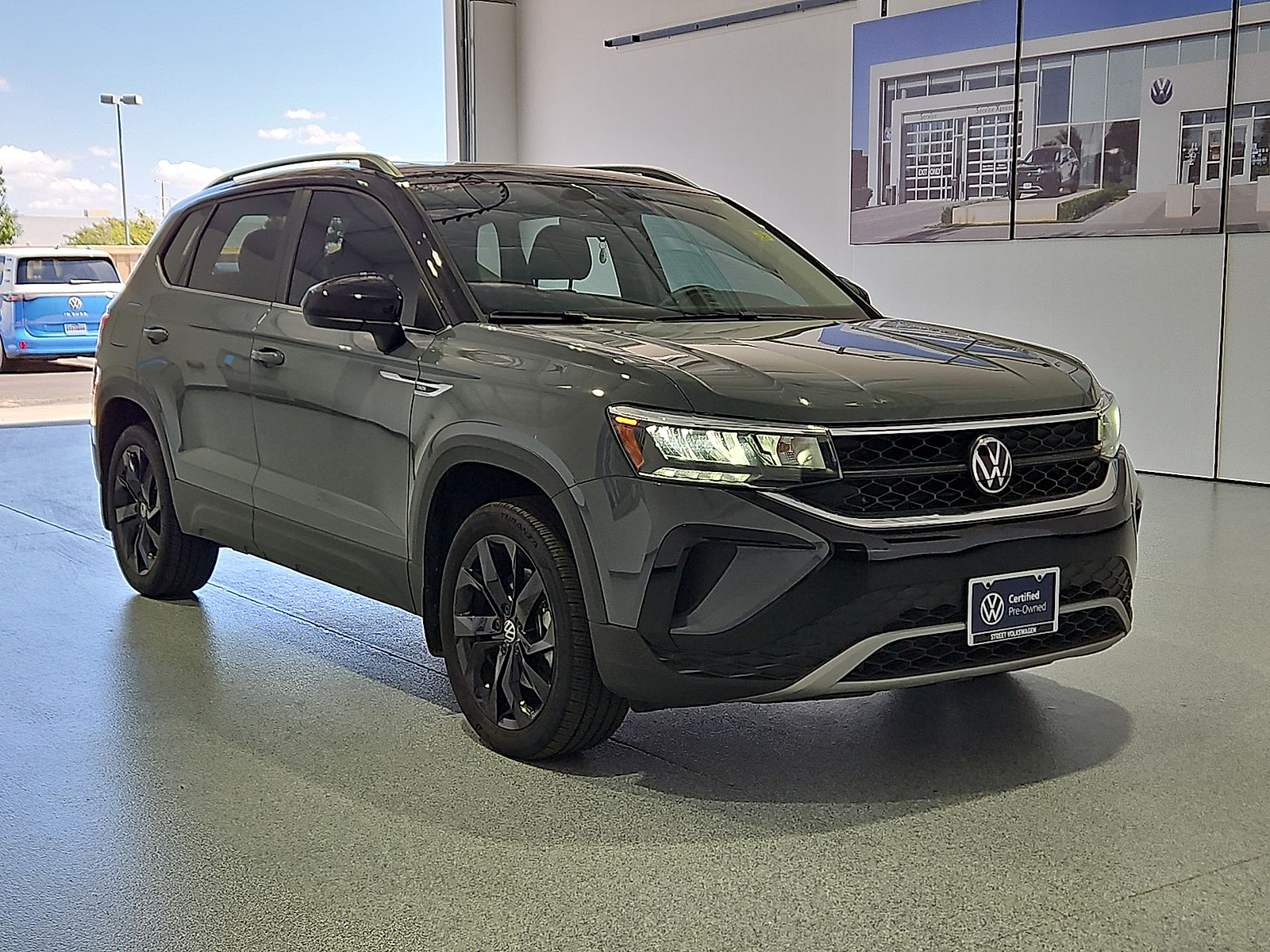 2023 Volkswagen Taos 1.5T SE Black at Street VW of Amarillo
