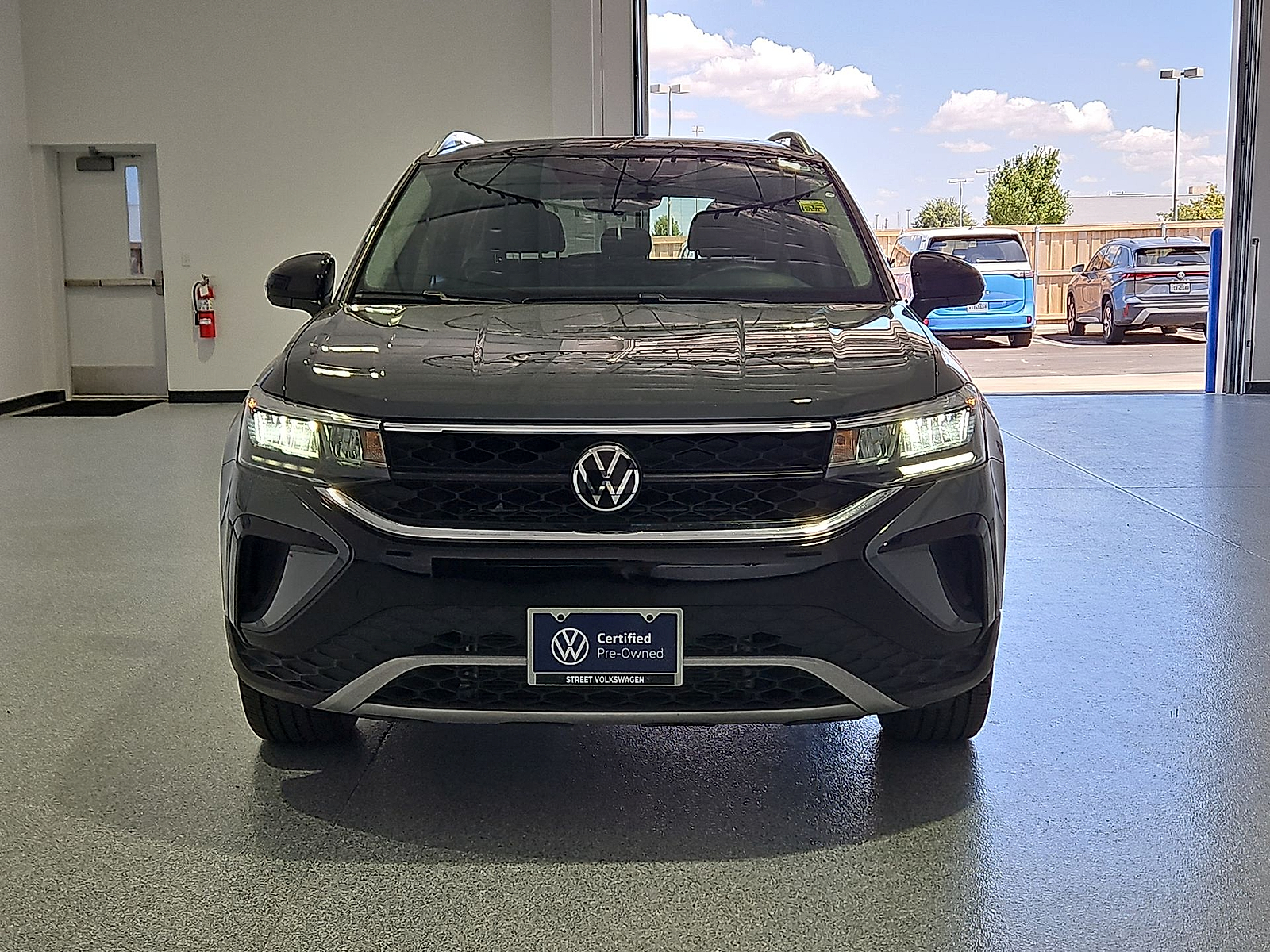 2023 Volkswagen Taos 1.5T SE Black at Street VW of Amarillo