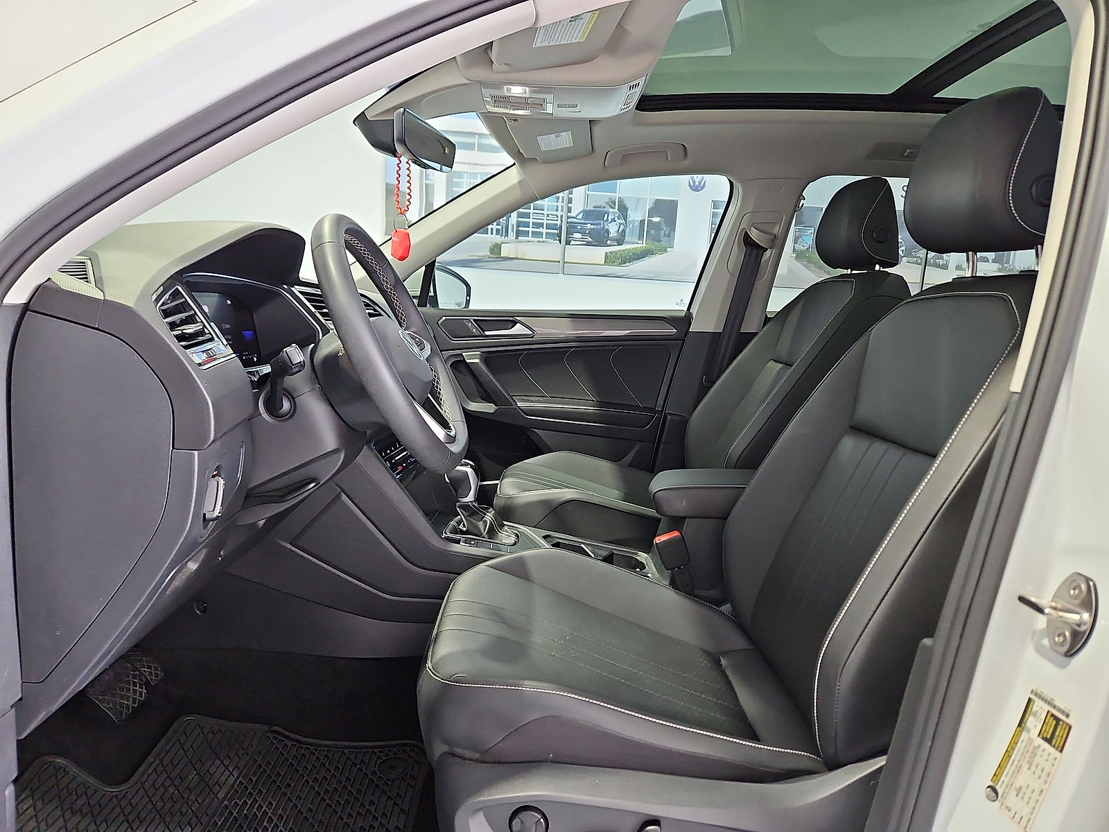 2023 Volkswagen Tiguan 2.0T SE Opal White at Street VW of Amarillo