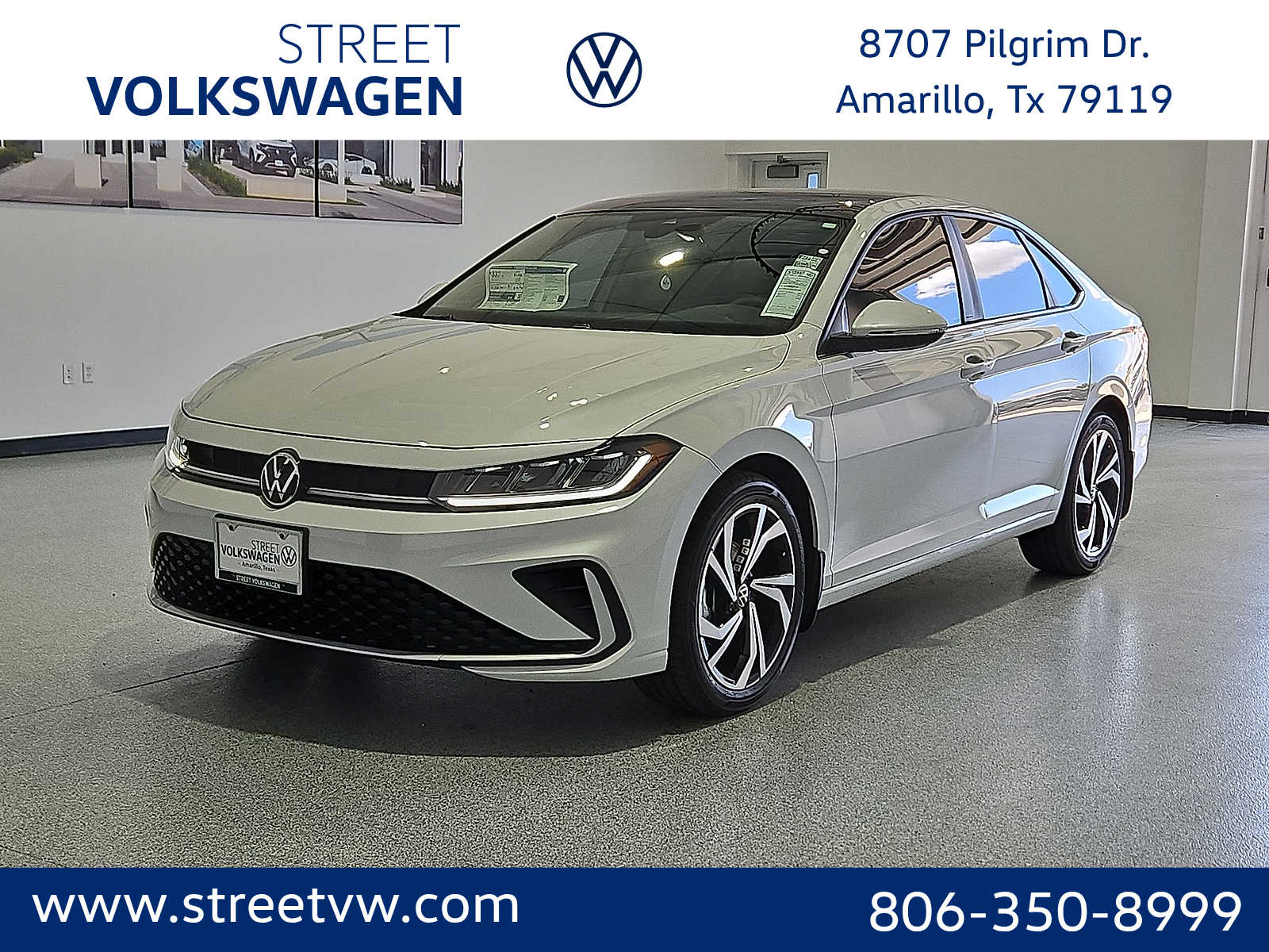 2026 Volkswagen Jetta SEL in Opal White Pearl