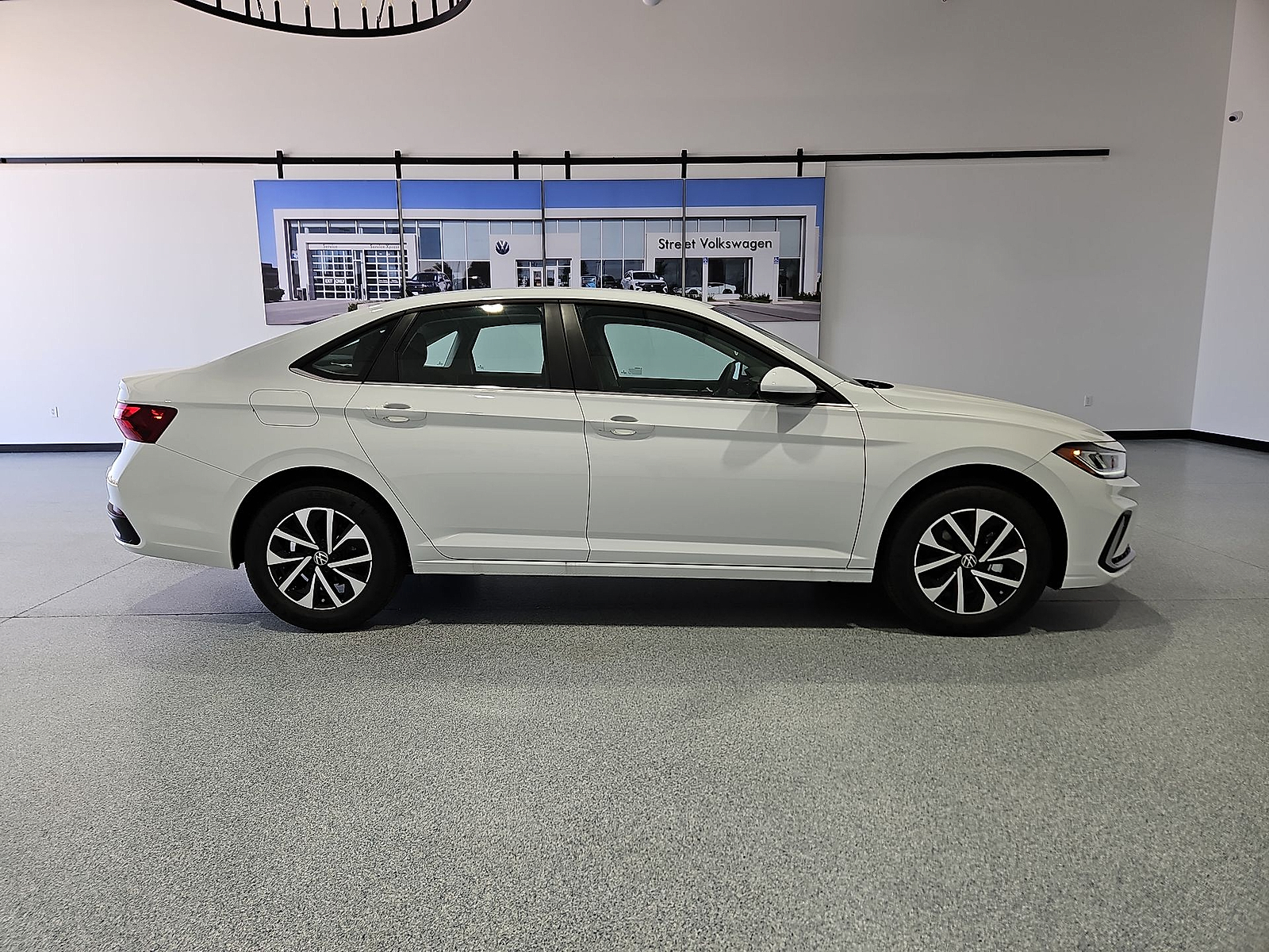 2026 Volkswagen Jetta S Pure White at Bobby Duby Motors