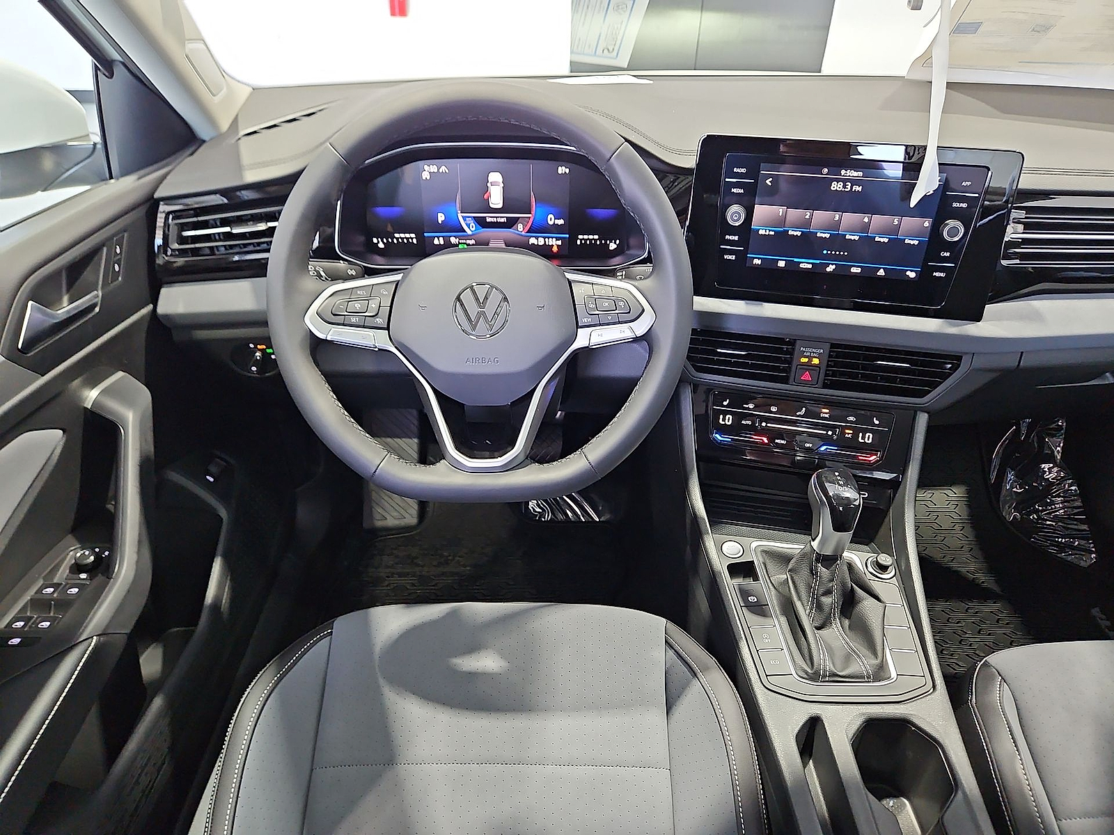 2026 Volkswagen Jetta SE Opal White Pearl at Bobby Duby Motors