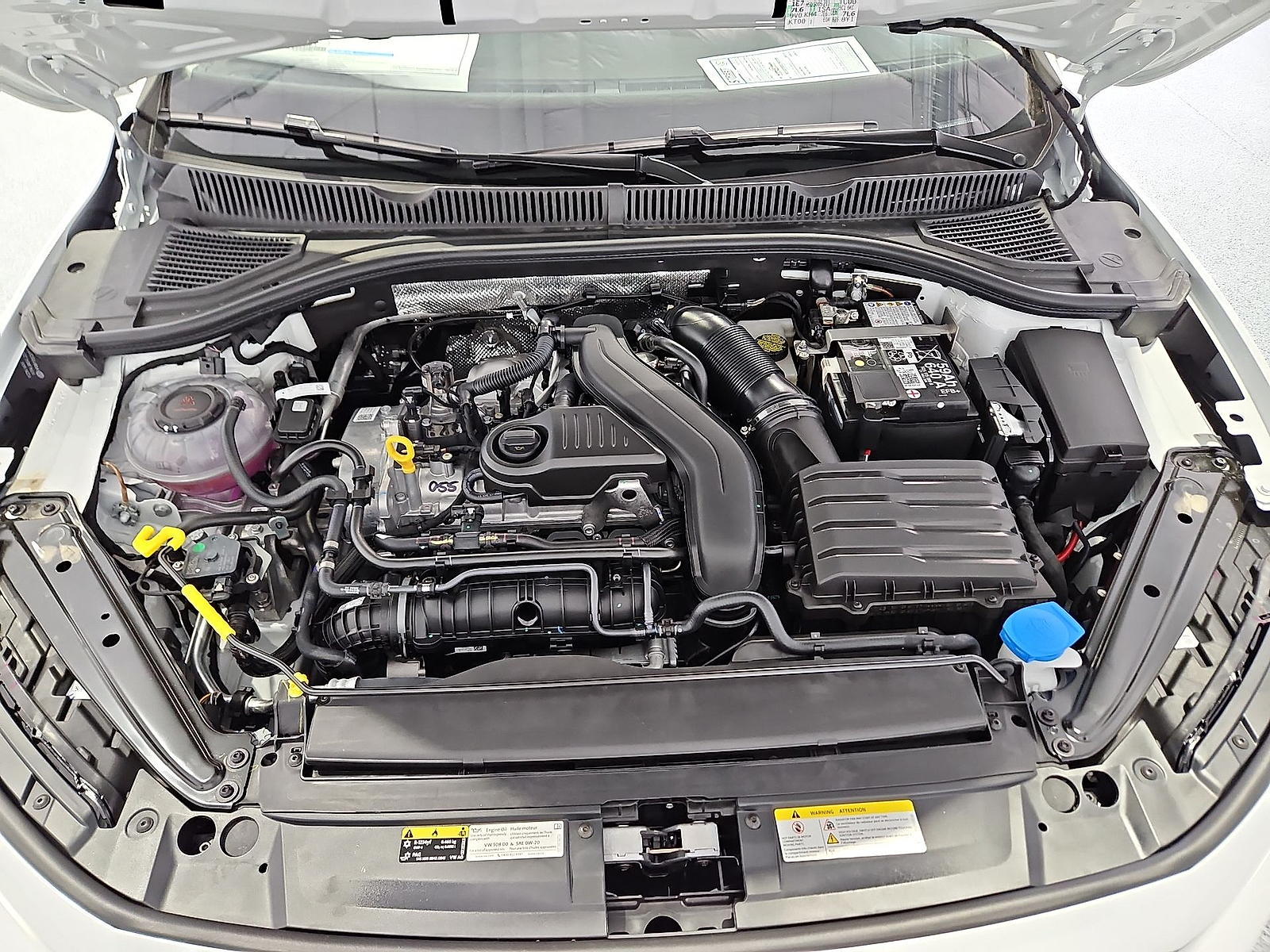 2026 Volkswagen Jetta SE Opal White Pearl at Bobby Duby Motors