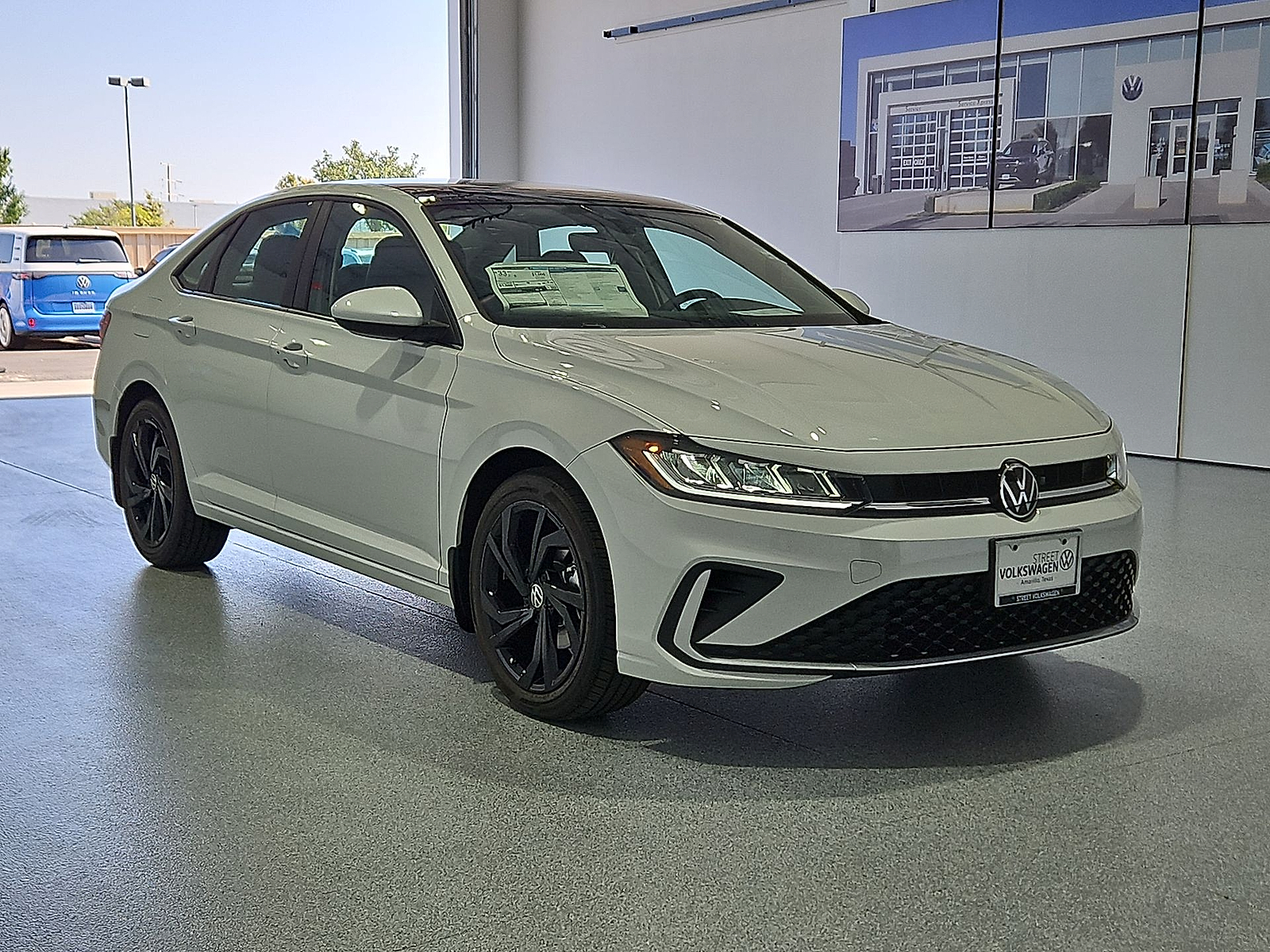 2026 Volkswagen Jetta SE Opal White Pearl at Bobby Duby Motors