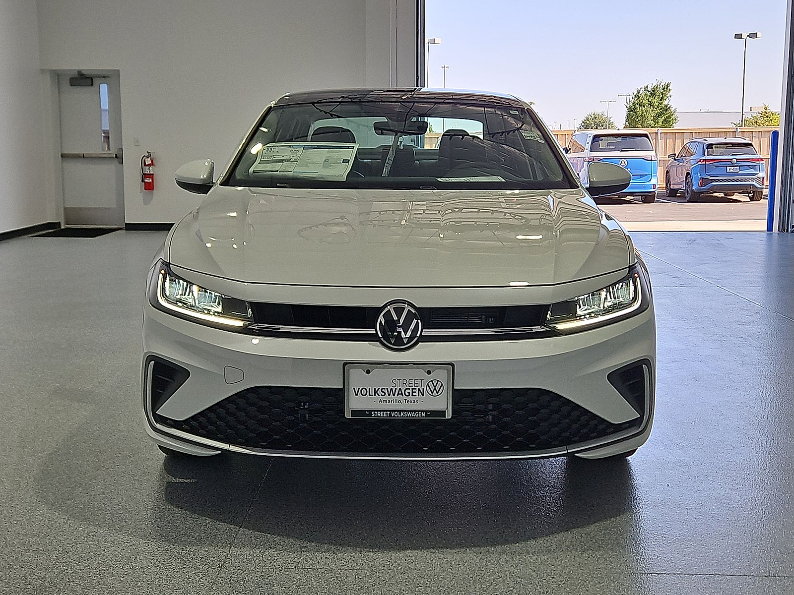 2026 Volkswagen Jetta SE Opal White Pearl at Bobby Duby Motors