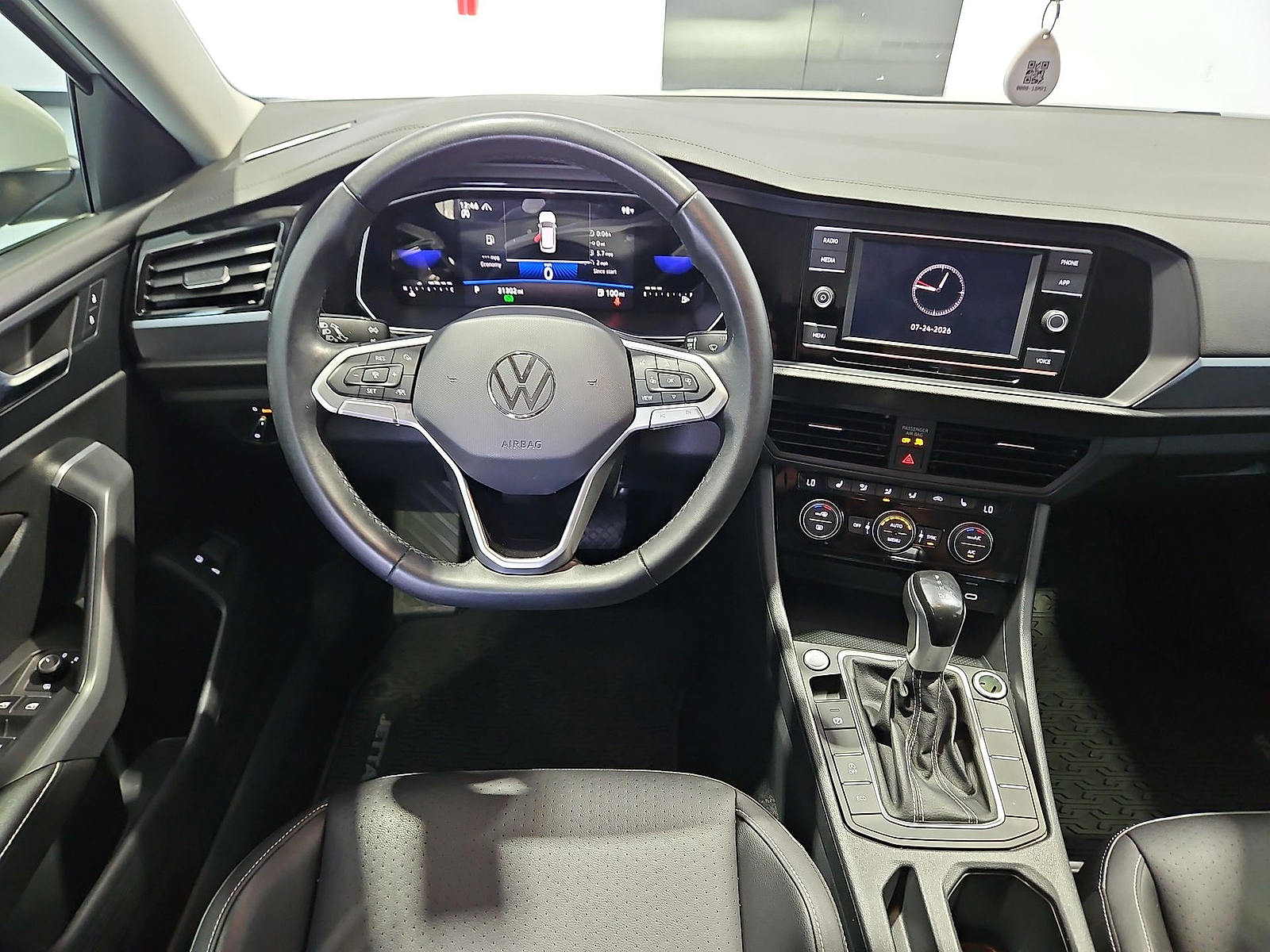 2023 Volkswagen Jetta 1.5T SE Opal White Pearl at Street VW of Amarillo