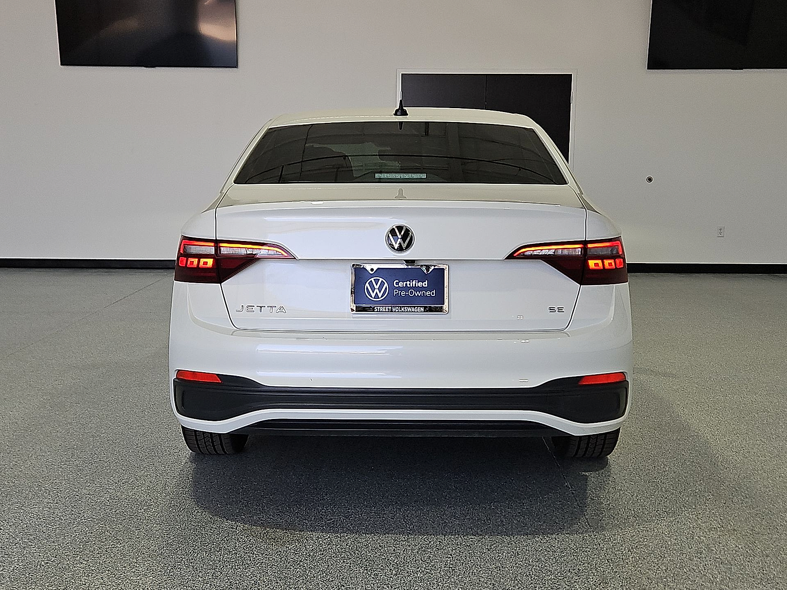 2023 Volkswagen Jetta 1.5T SE Opal White Pearl at Street VW of Amarillo