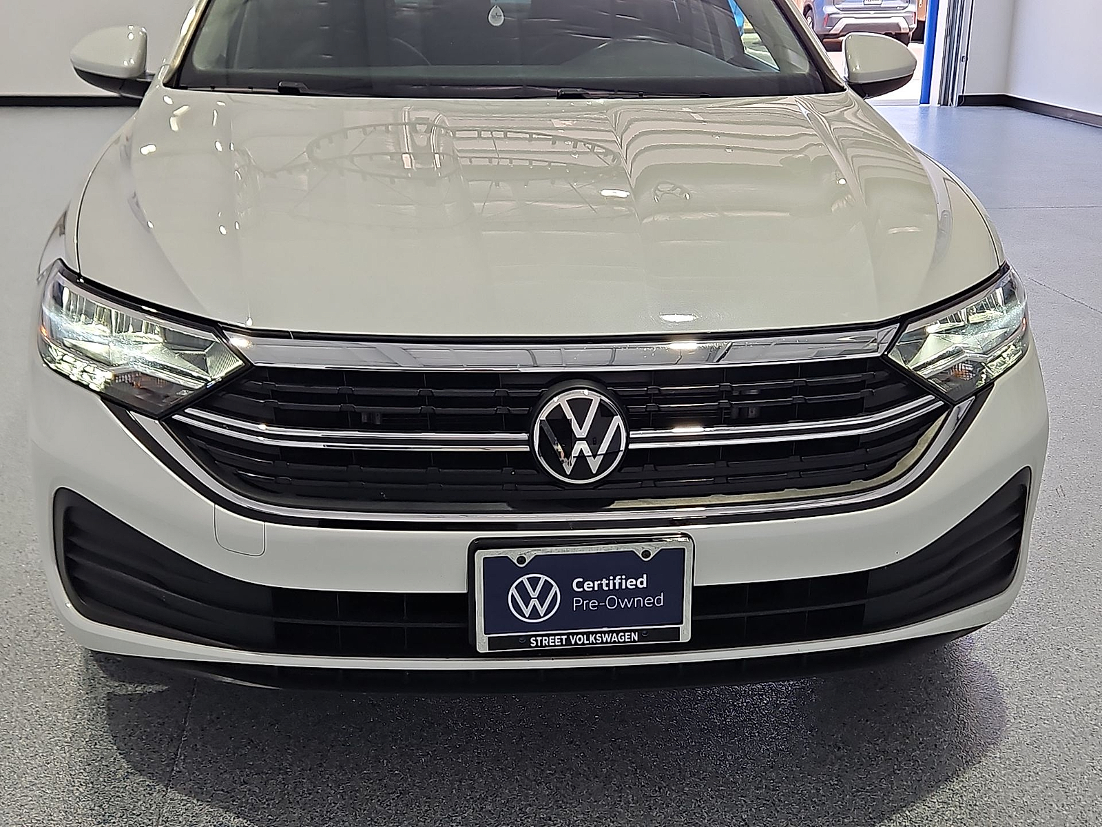 2023 Volkswagen Jetta 1.5T SE Opal White Pearl at Street VW of Amarillo