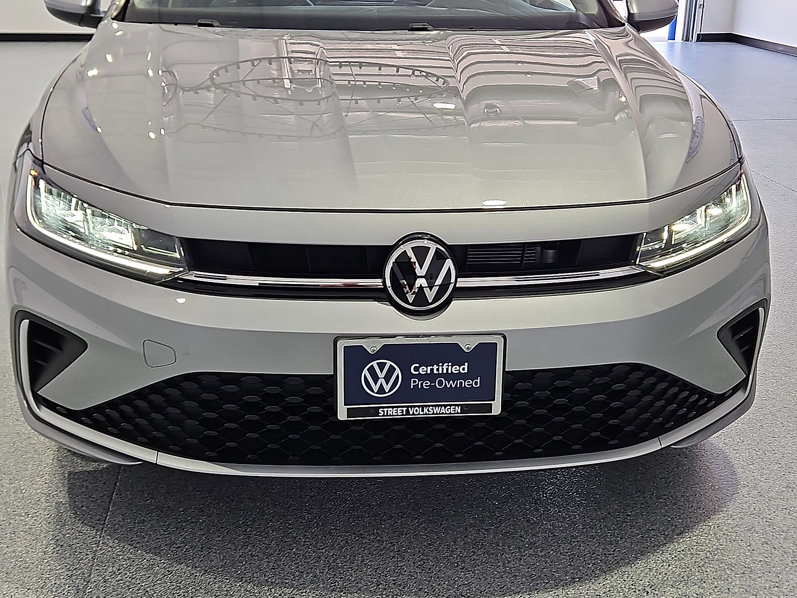 2025 Volkswagen Jetta 1.5T SE Silver Metallic at Bobby Duby Motors