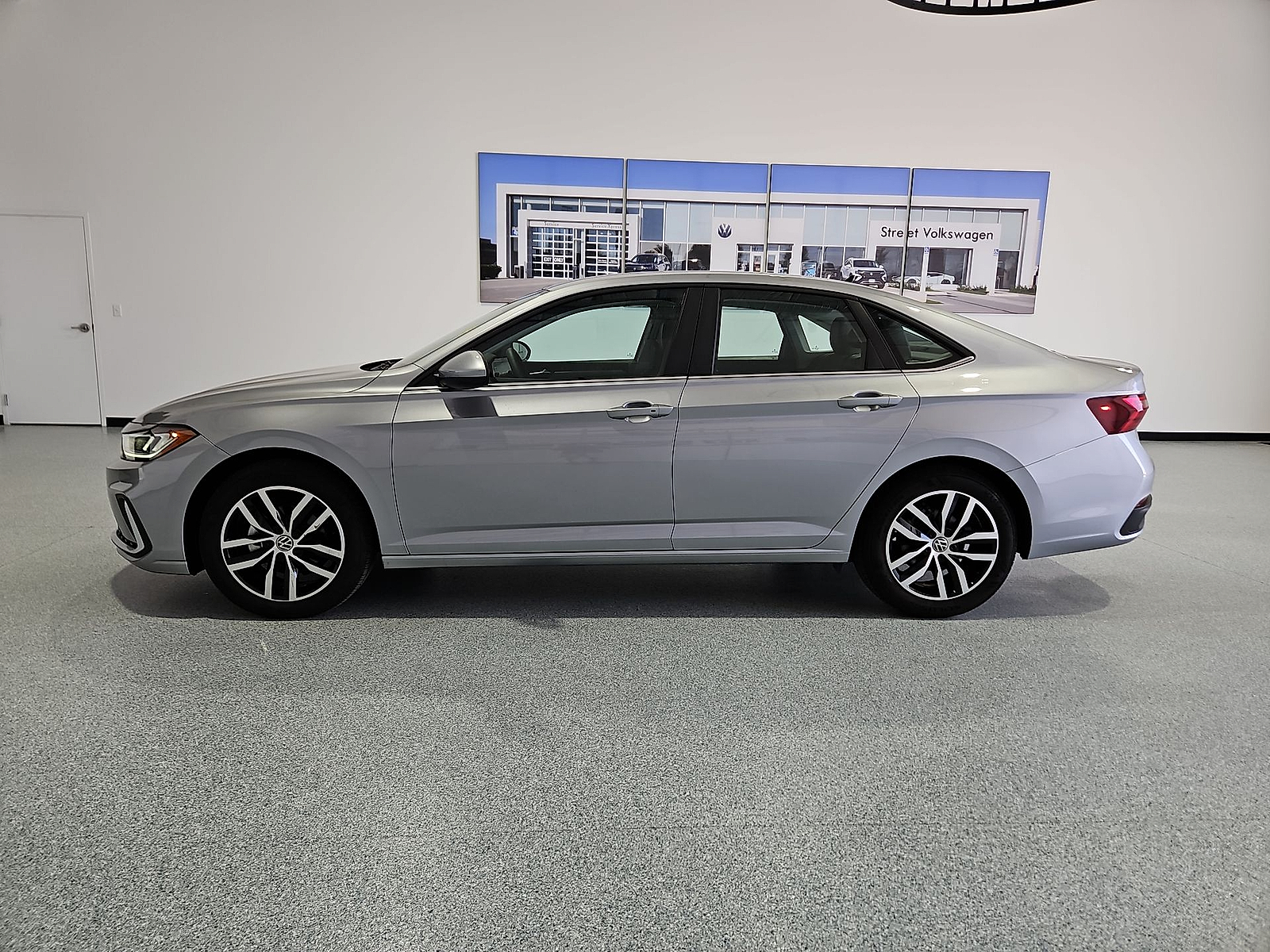 2025 Volkswagen Jetta 1.5T SE Silver Metallic at Bobby Duby Motors