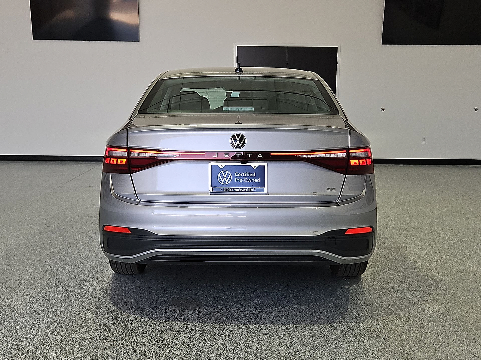2025 Volkswagen Jetta 1.5T SE Silver Metallic at Bobby Duby Motors