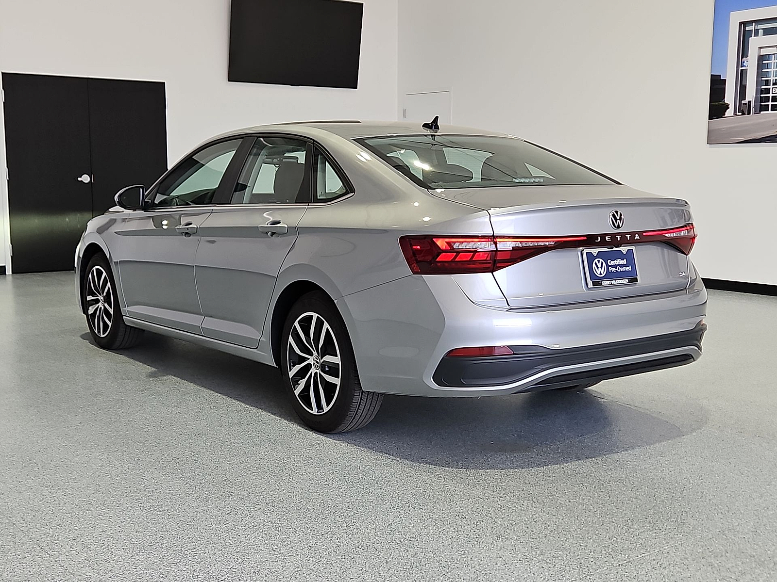 2025 Volkswagen Jetta 1.5T SE Silver Metallic at Bobby Duby Motors