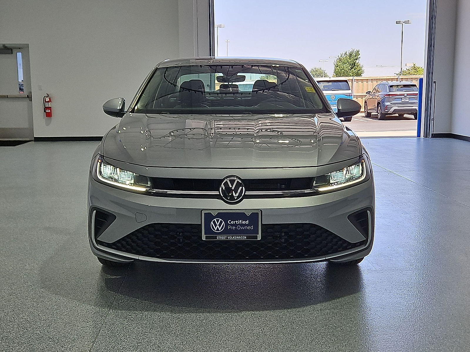 2025 Volkswagen Jetta 1.5T SE Silver Metallic at Bobby Duby Motors