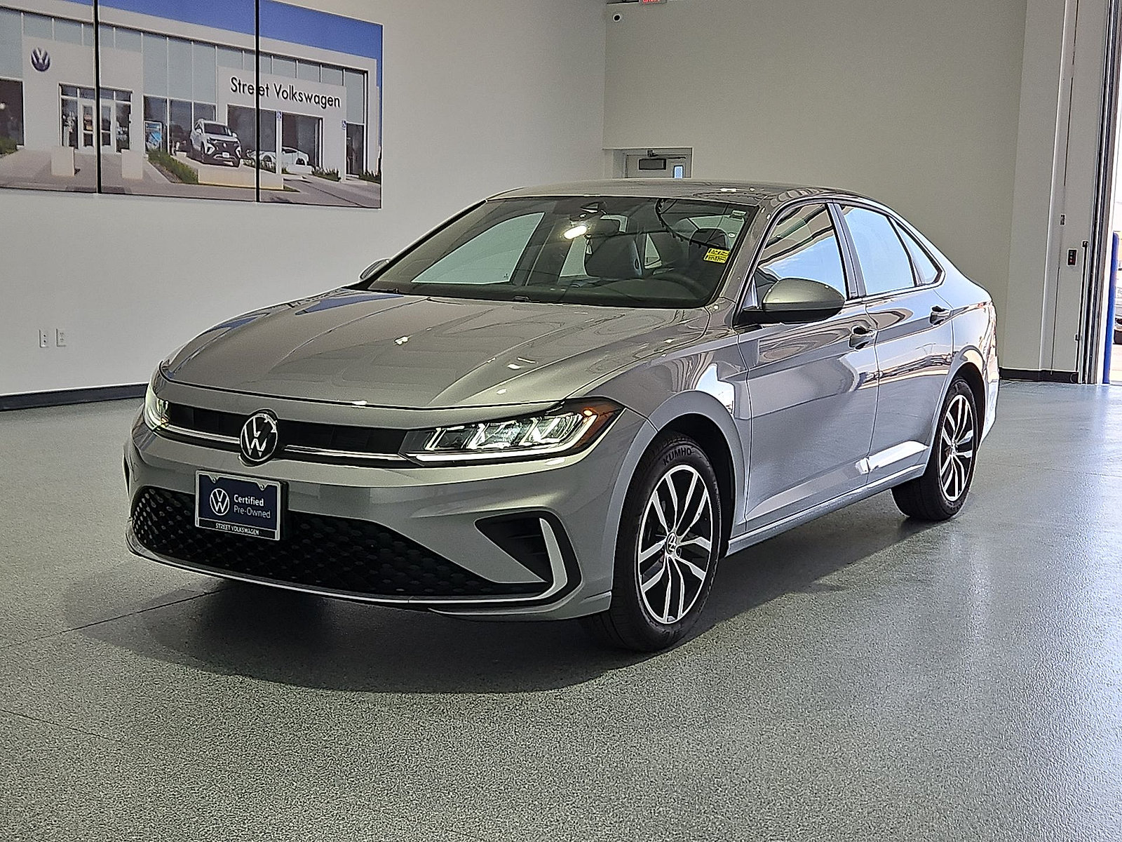 2025 Volkswagen Jetta 1.5T SE Silver Metallic at Bobby Duby Motors