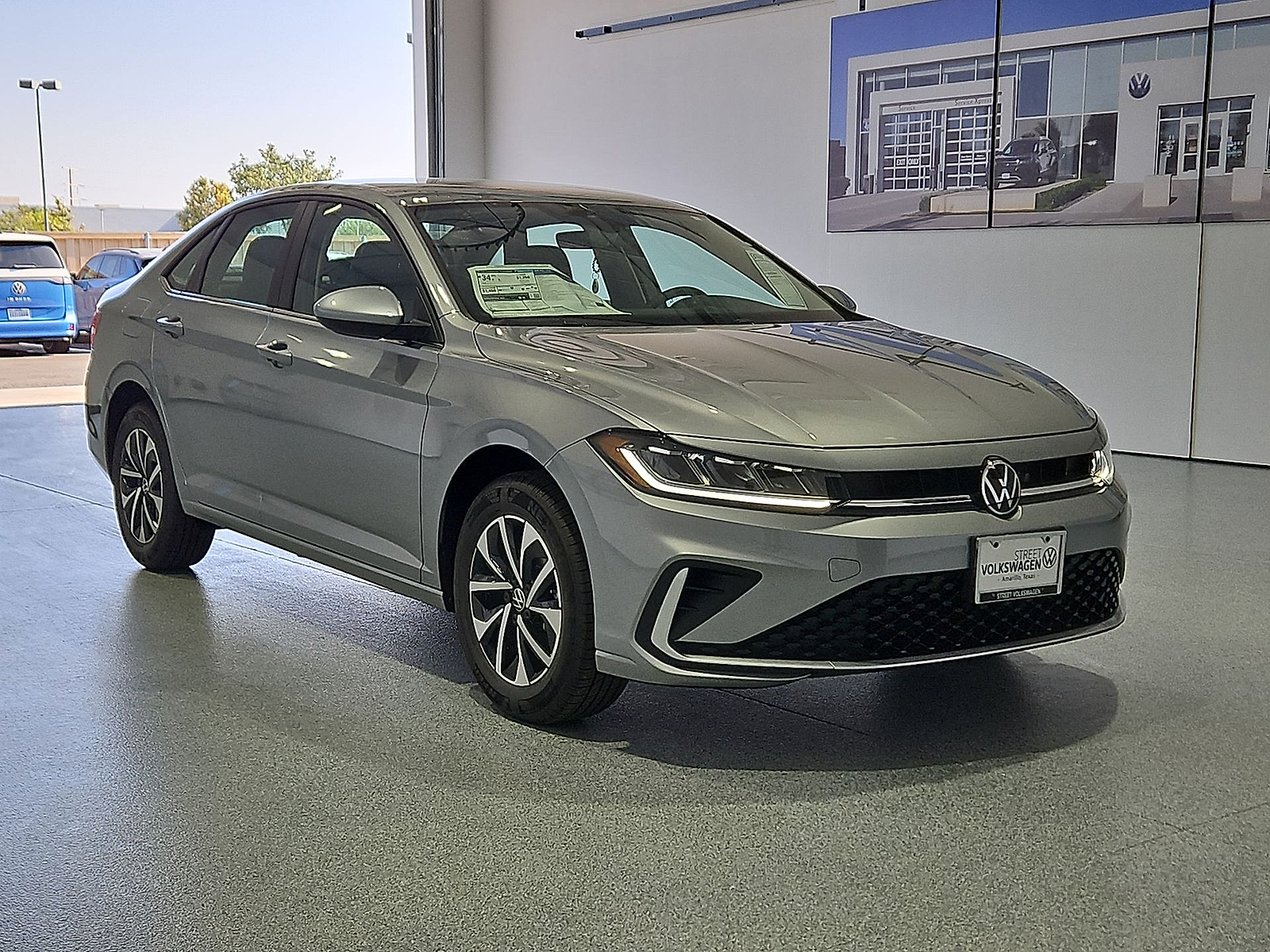 2026 Volkswagen Jetta S Pyrite Silver Metallic at Bobby Duby Motors