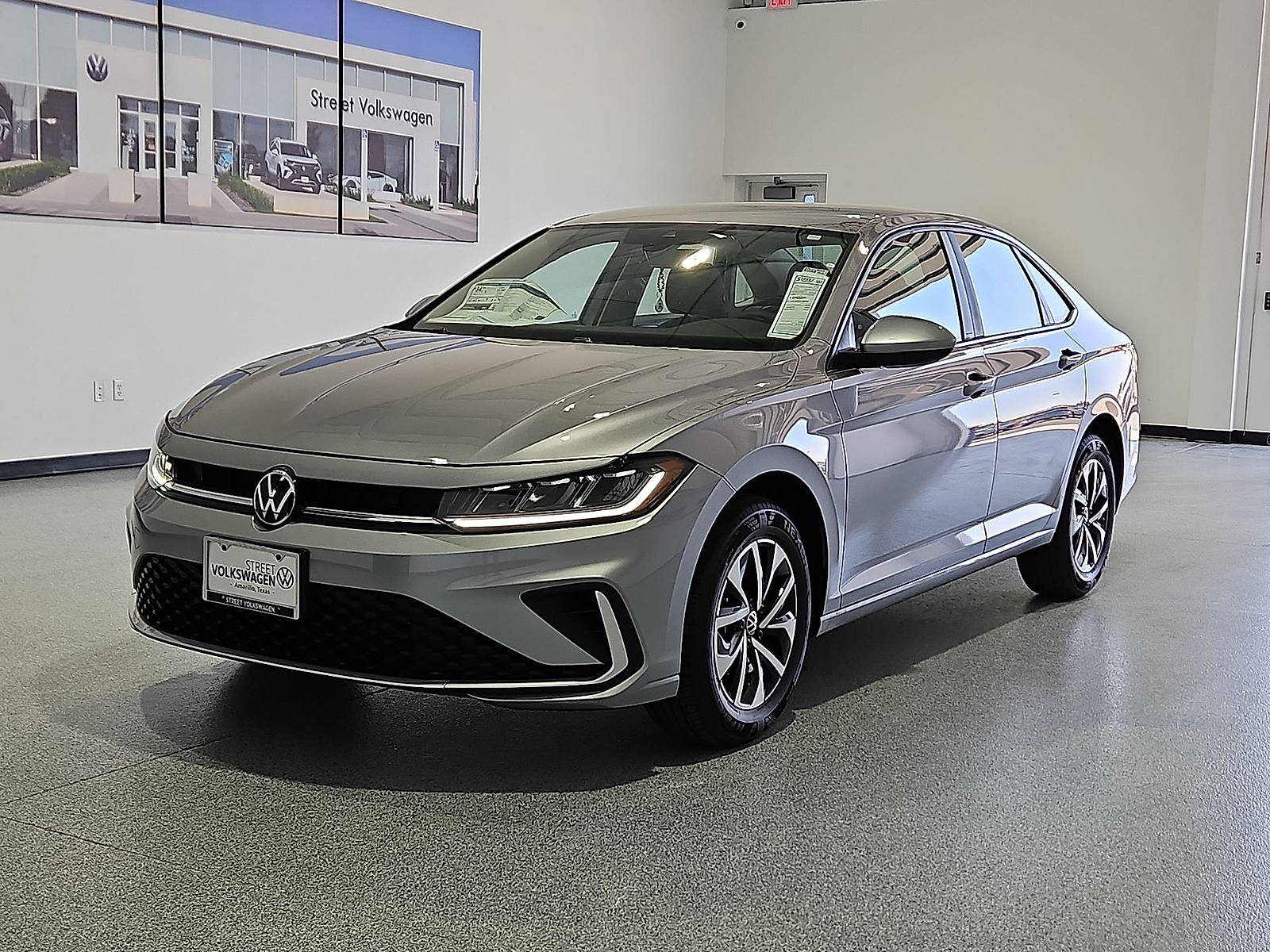 2026 Volkswagen Jetta S Pyrite Silver Metallic at Bobby Duby Motors