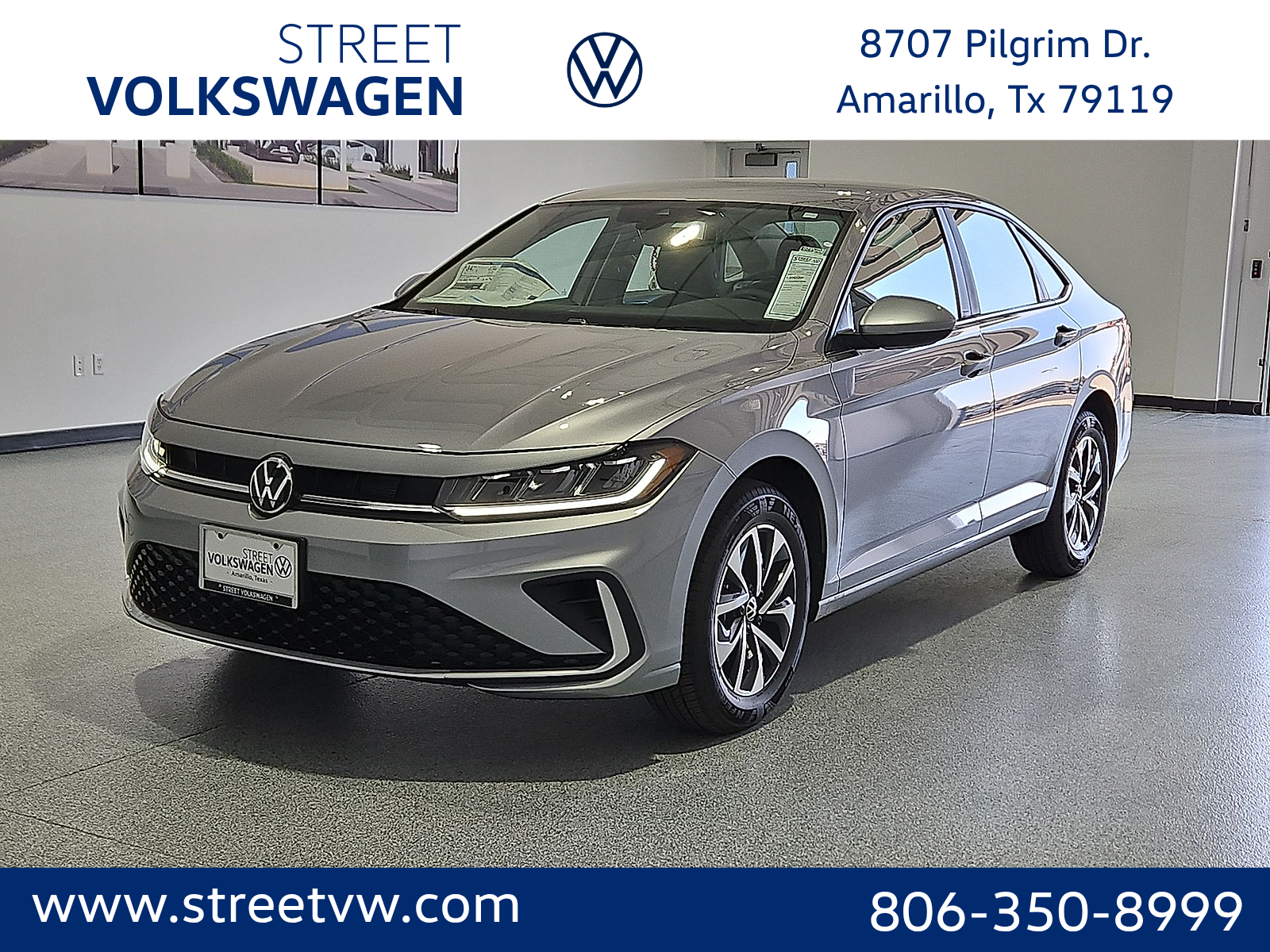 2026 Volkswagen Jetta S in Pyrite Silver Metallic