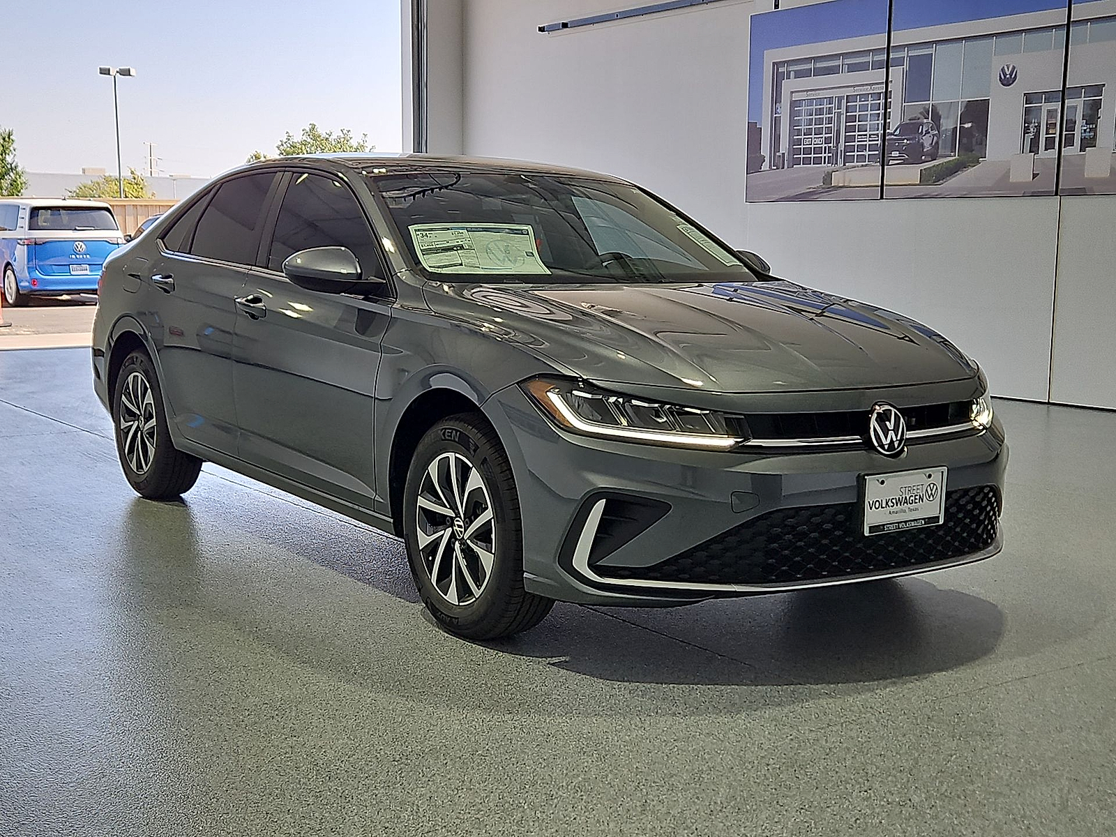2026 Volkswagen Jetta S Platinum Gray Metallic at Street VW of Amarillo