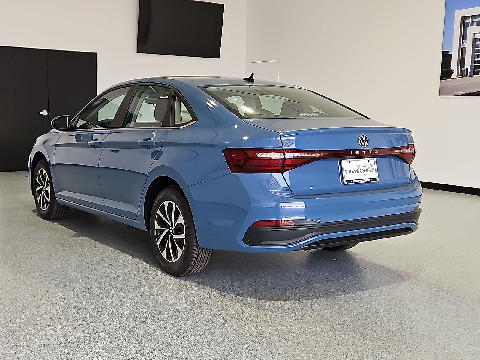 2026 Volkswagen Jetta S Monterey Blue Pearl at Street VW of Amarillo