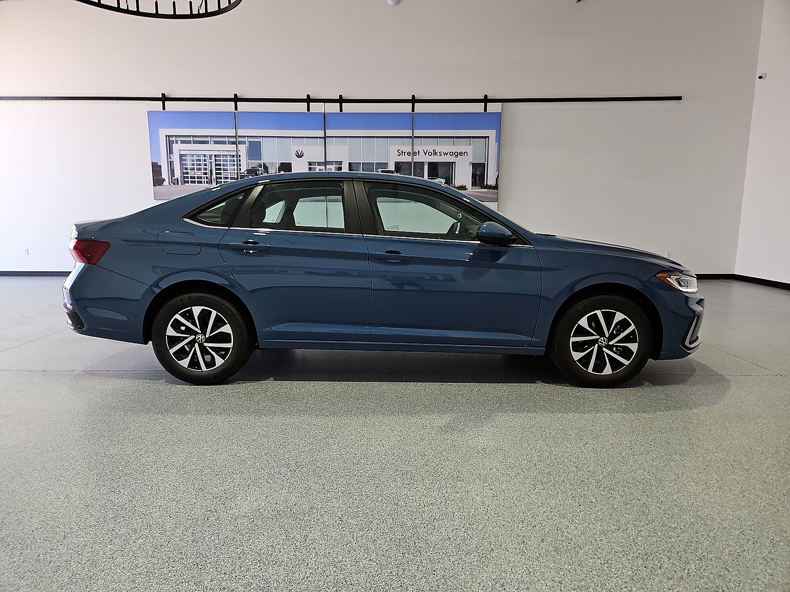 2026 Volkswagen Jetta S Monterey Blue Pearl at Street VW of Amarillo