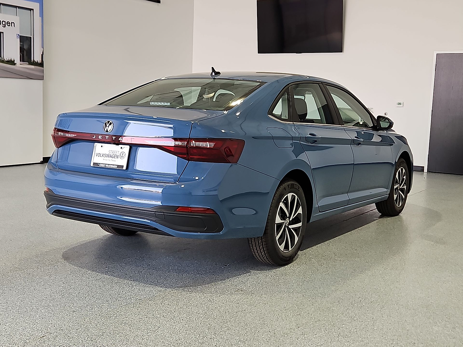 2026 Volkswagen Jetta S Monterey Blue Pearl at Street VW of Amarillo