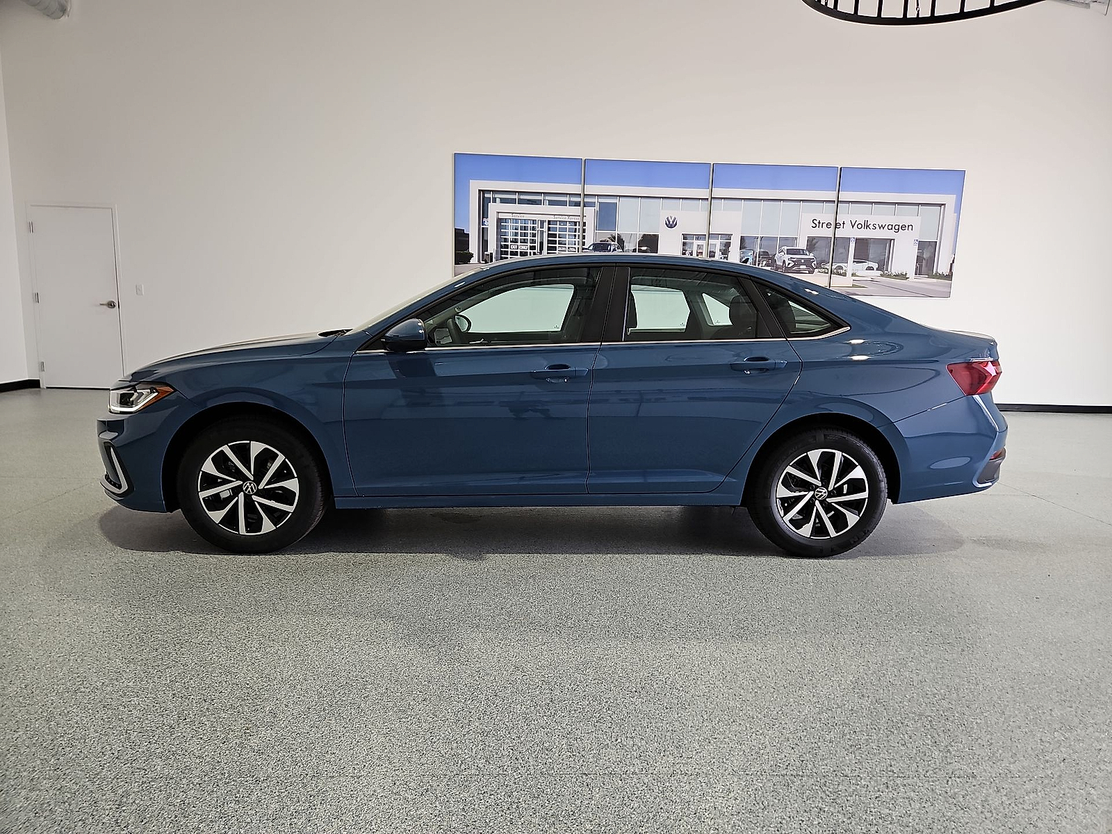 2026 Volkswagen Jetta S Monterey Blue Pearl at Street VW of Amarillo