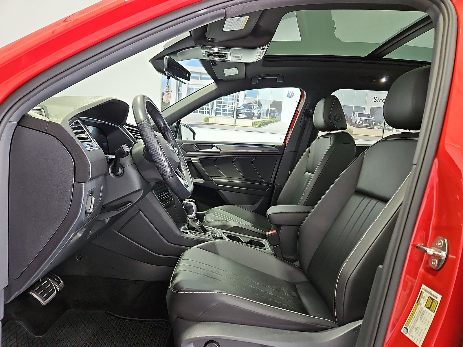 2024 Volkswagen Tiguan 2.0T SE R-Line Black Kings Red Metallic at Street VW of Amarillo