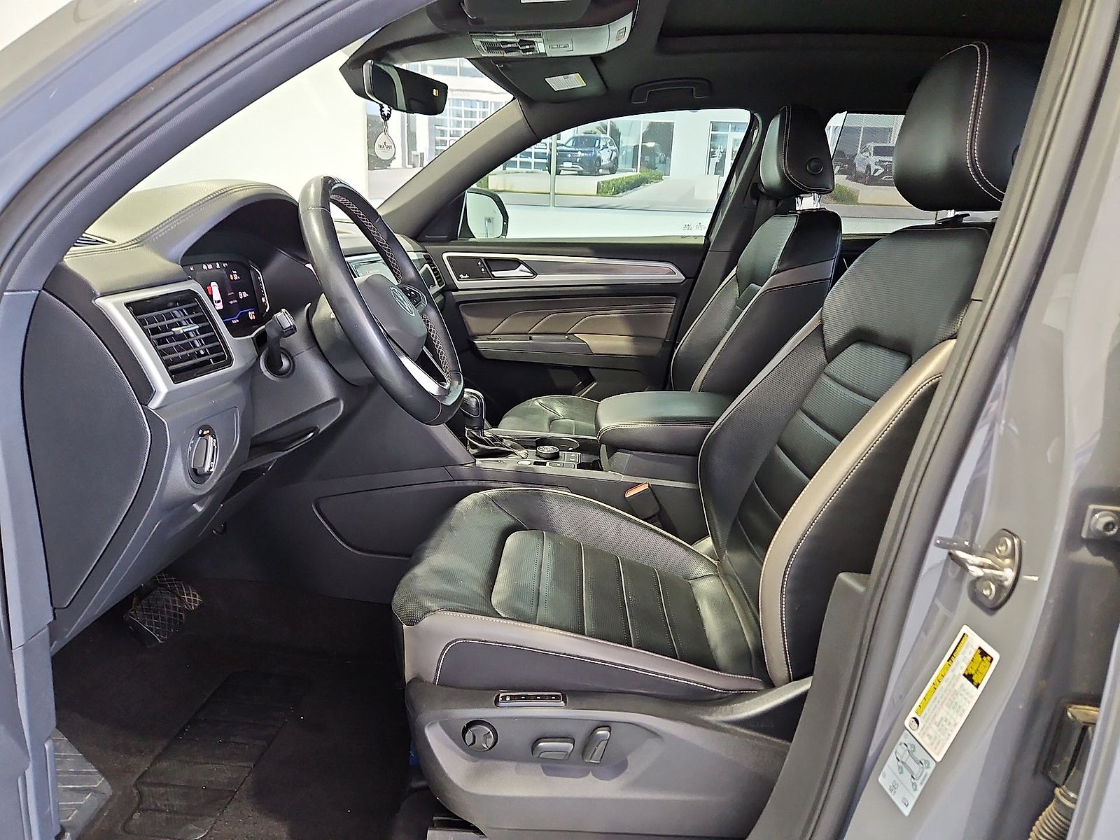 2021 Volkswagen Atlas Cross Sport 3.6L V6 SEL Premium Pure Gray at Bobby Duby Motors