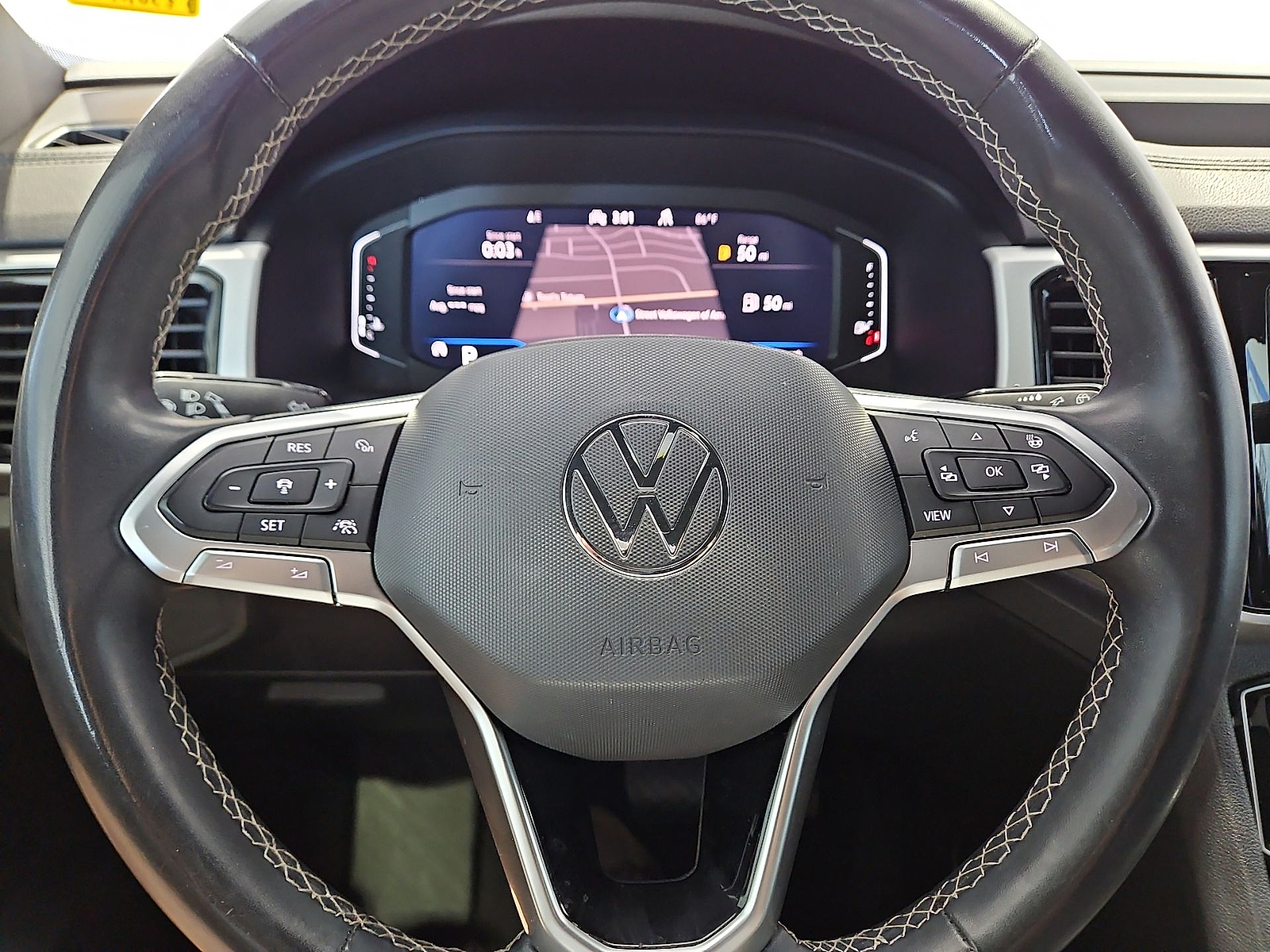 2021 Volkswagen Atlas Cross Sport 3.6L V6 SEL Premium Pure Gray at Bobby Duby Motors