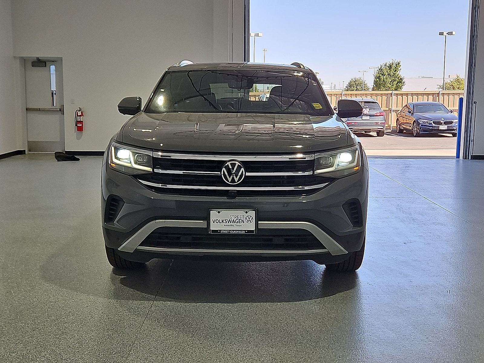 2021 Volkswagen Atlas Cross Sport 3.6L V6 SEL Premium Pure Gray at Bobby Duby Motors