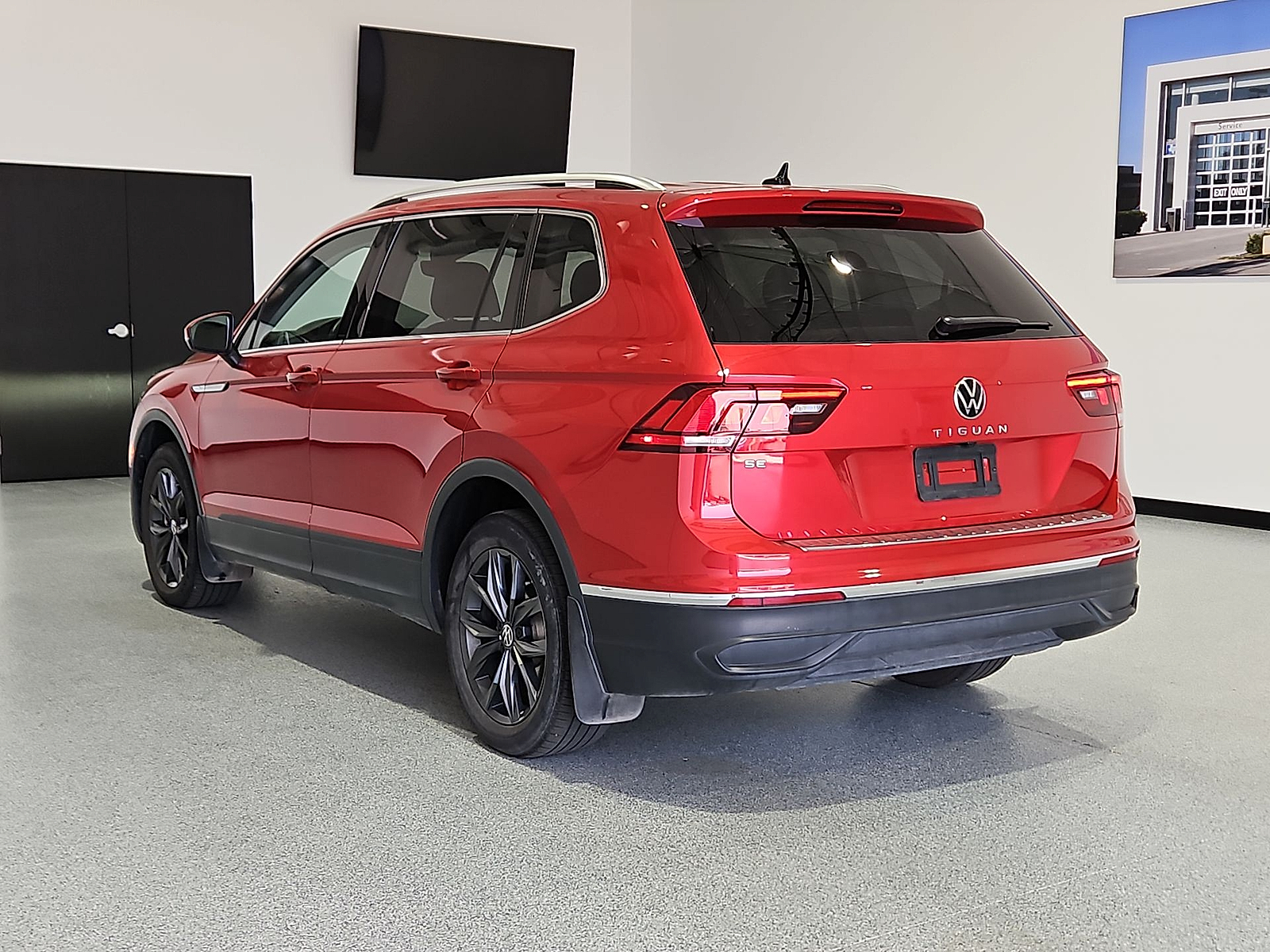 2023 Volkswagen Tiguan 2.0T SE Red Metallic at Street VW of Amarillo