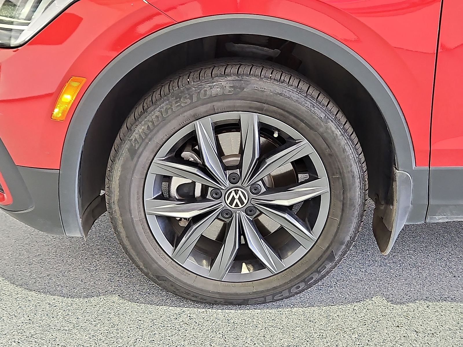 2023 Volkswagen Tiguan 2.0T SE Red Metallic at Street VW of Amarillo