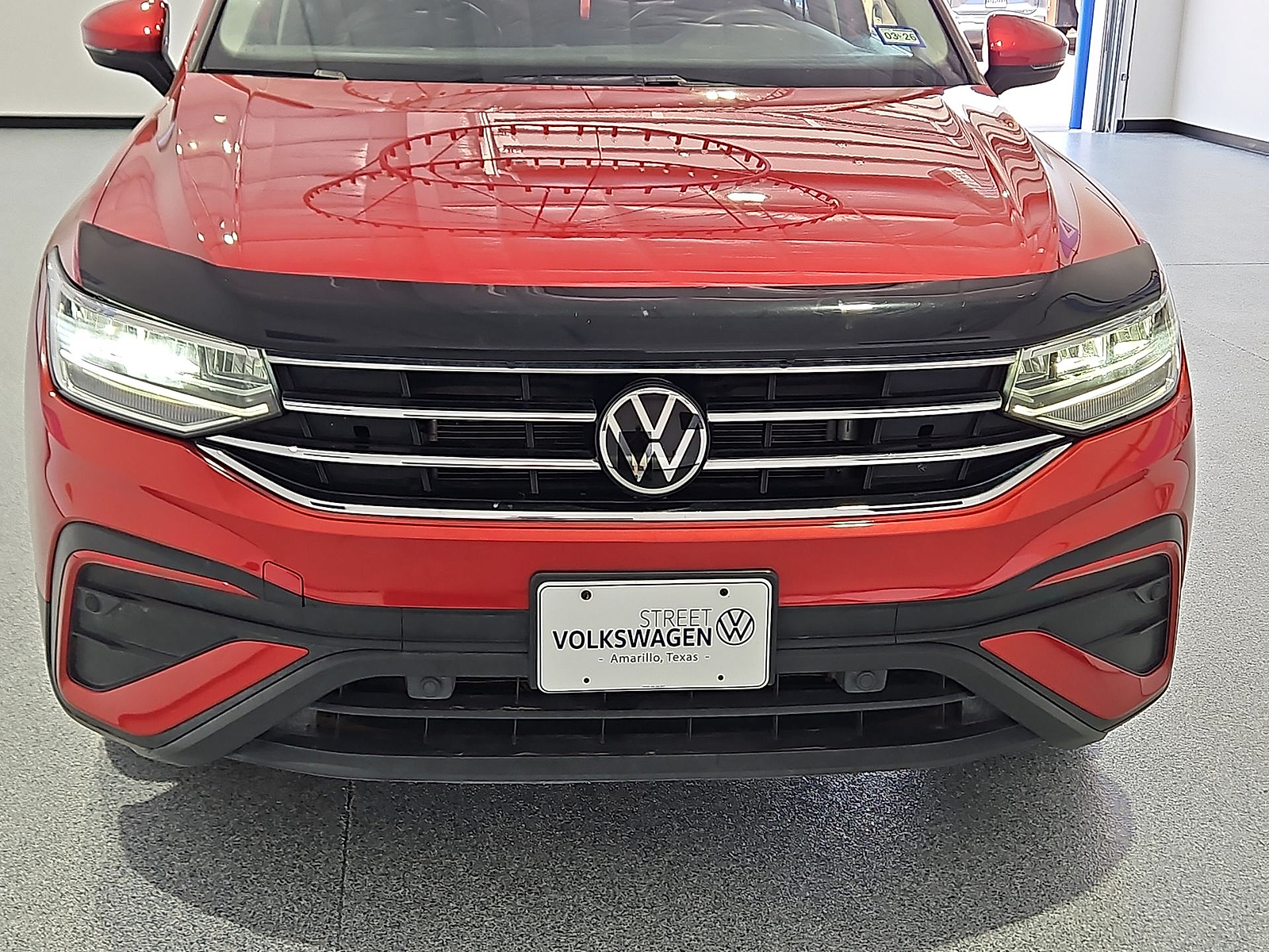 2023 Volkswagen Tiguan 2.0T SE Red Metallic at Street VW of Amarillo
