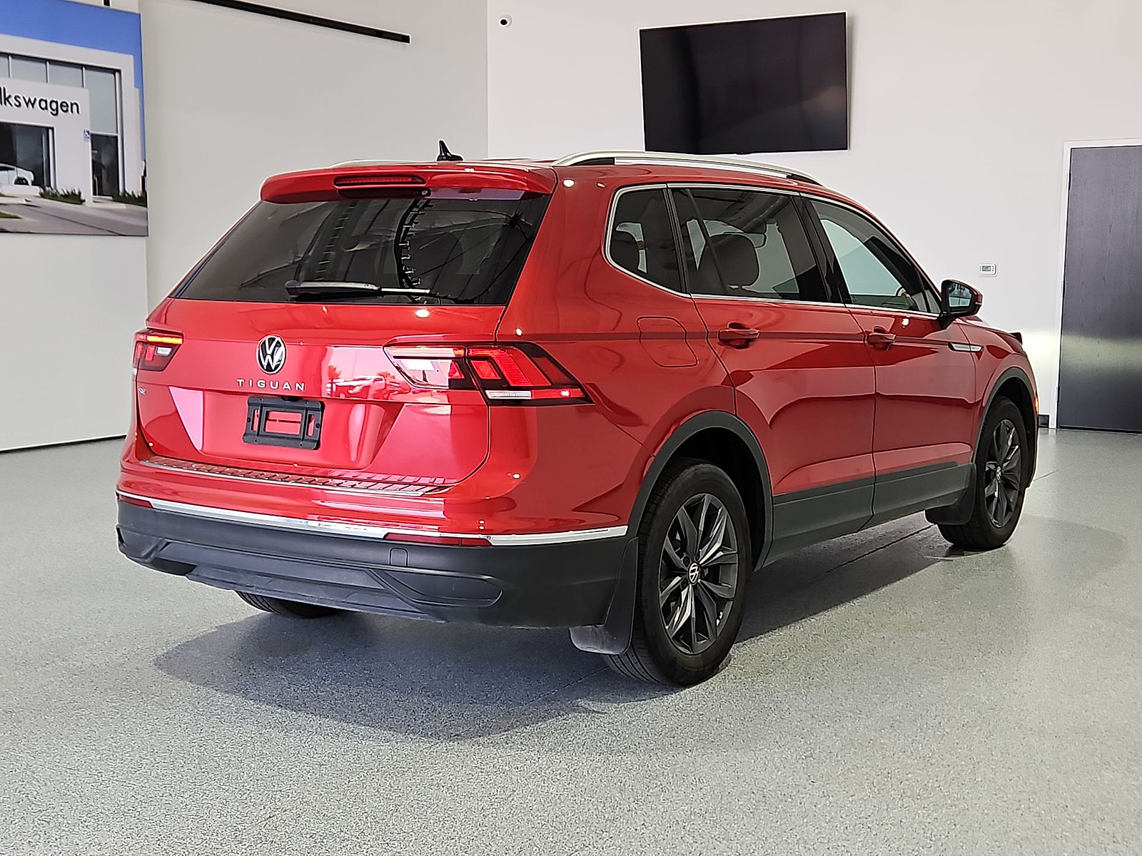 2023 Volkswagen Tiguan 2.0T SE Red Metallic at Street VW of Amarillo