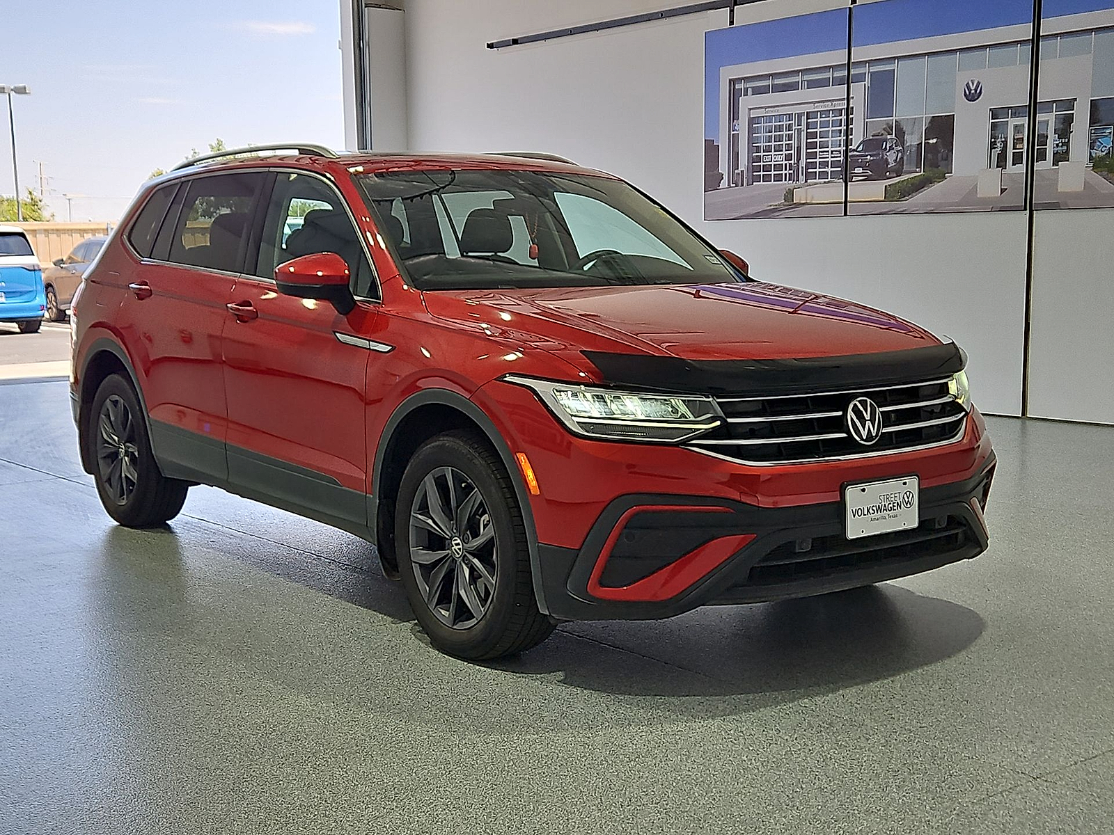 2023 Volkswagen Tiguan 2.0T SE Red Metallic at Street VW of Amarillo
