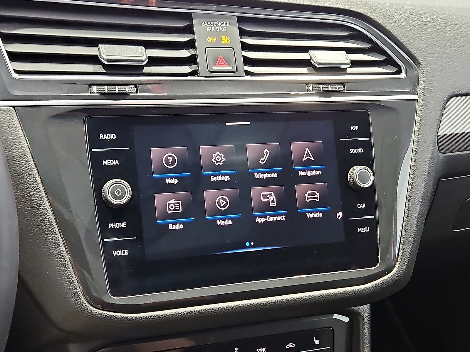 2023 Volkswagen Tiguan 2.0T SE Red Metallic at Street VW of Amarillo