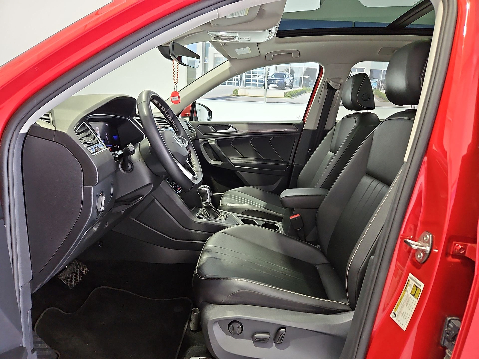 2023 Volkswagen Tiguan 2.0T SE Red Metallic at Street VW of Amarillo