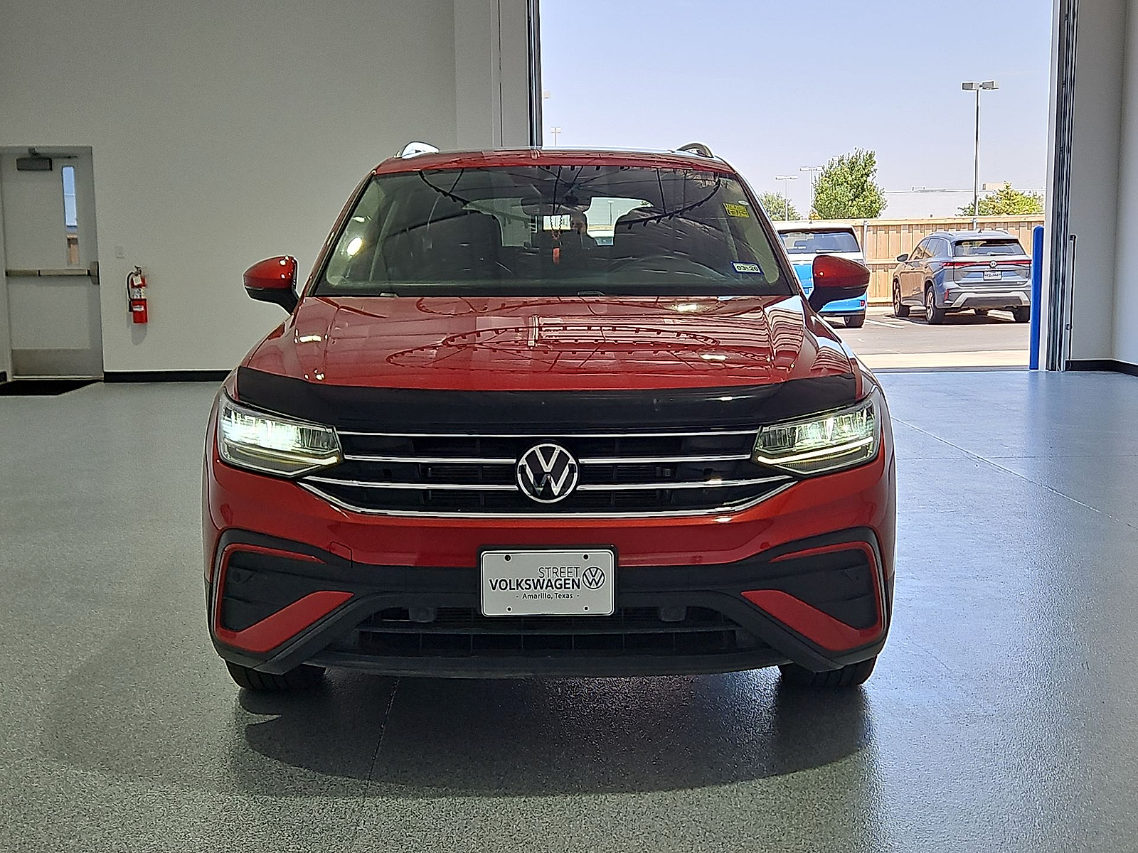 2023 Volkswagen Tiguan 2.0T SE Red Metallic at Street VW of Amarillo