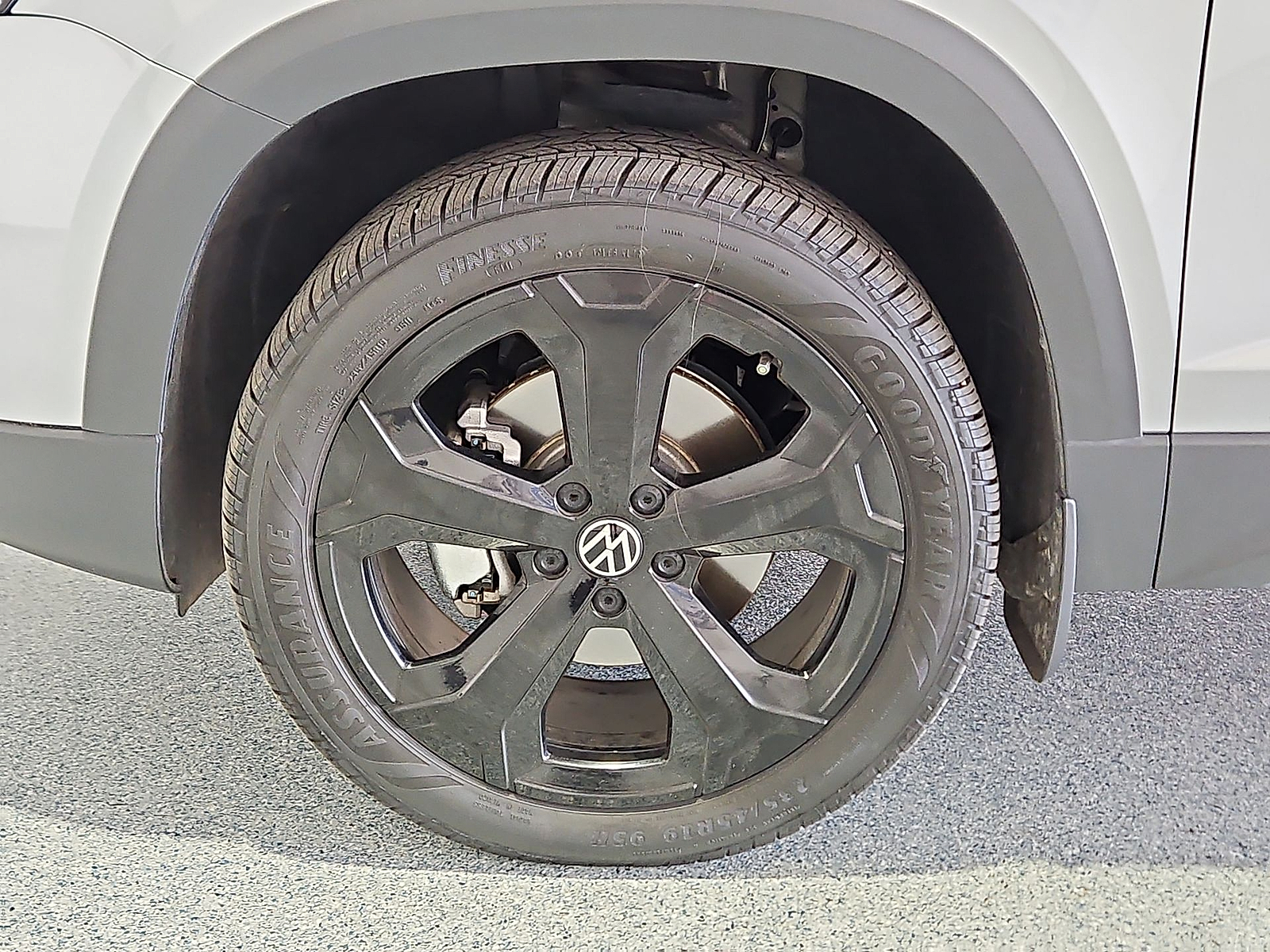 2025 Volkswagen Taos 1.5T SEL Silver Metallic at Street VW of Amarillo