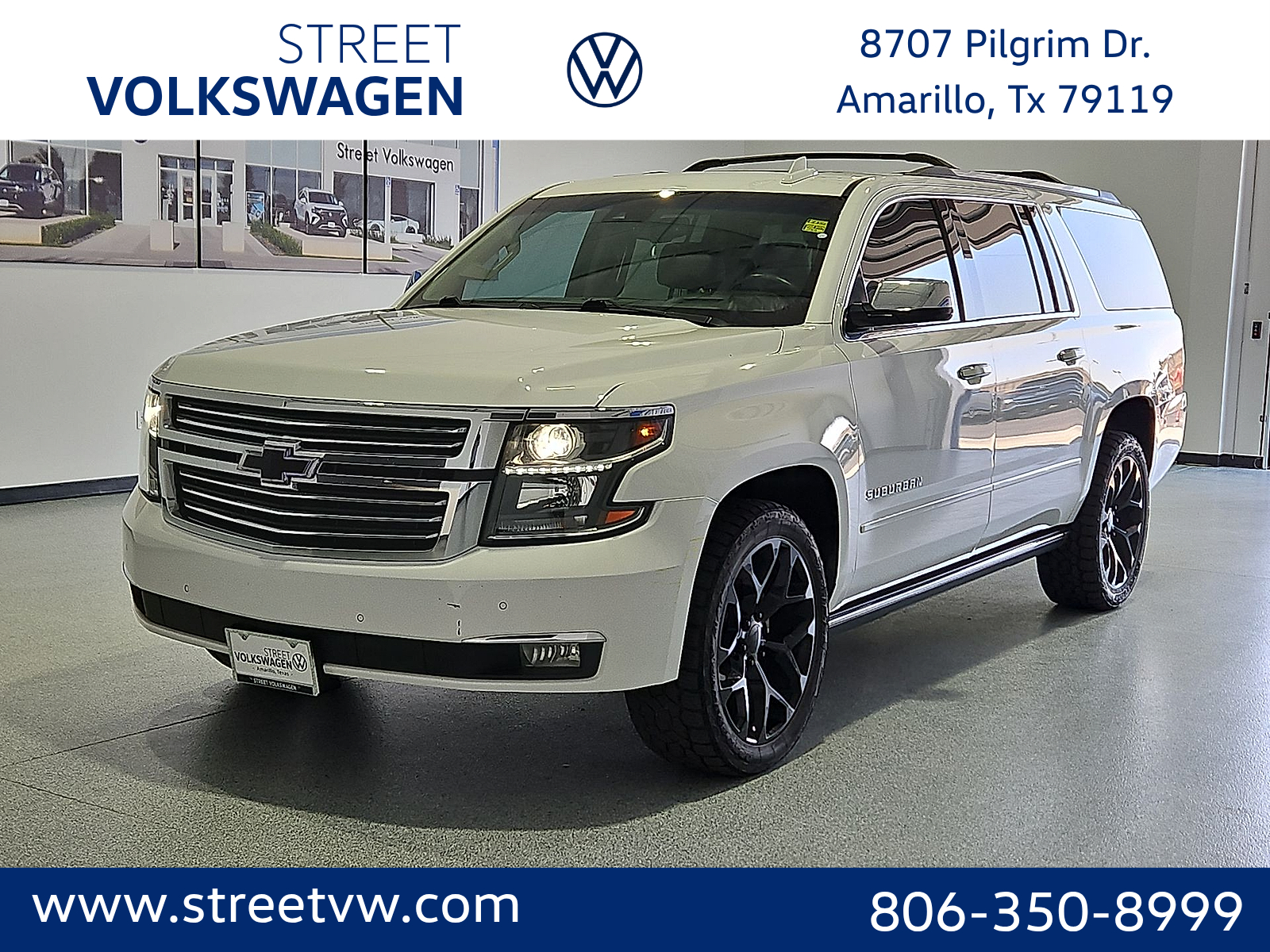 2018 Chevrolet Suburban Premier Summit White at Bobby Duby Motors
