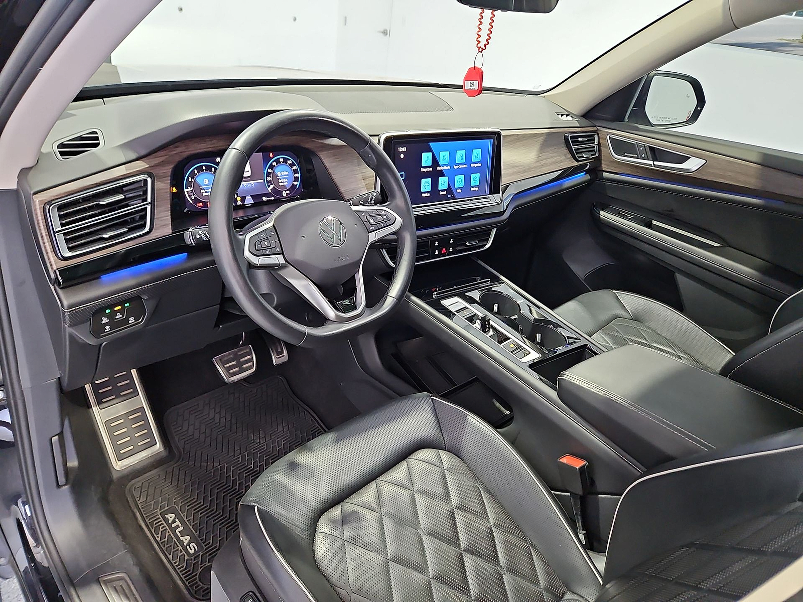 2024 Volkswagen Atlas 2.0T SEL Premium R-Line Deep Black at Bobby Duby Motors