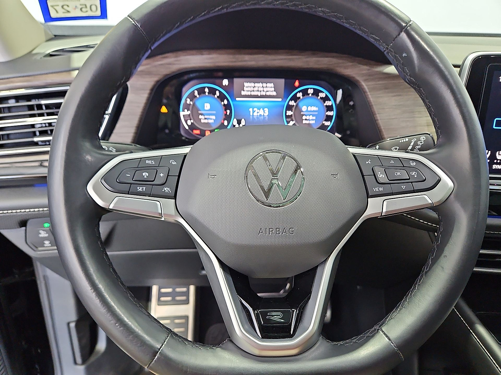 2024 Volkswagen Atlas 2.0T SEL Premium R-Line Deep Black at Bobby Duby Motors